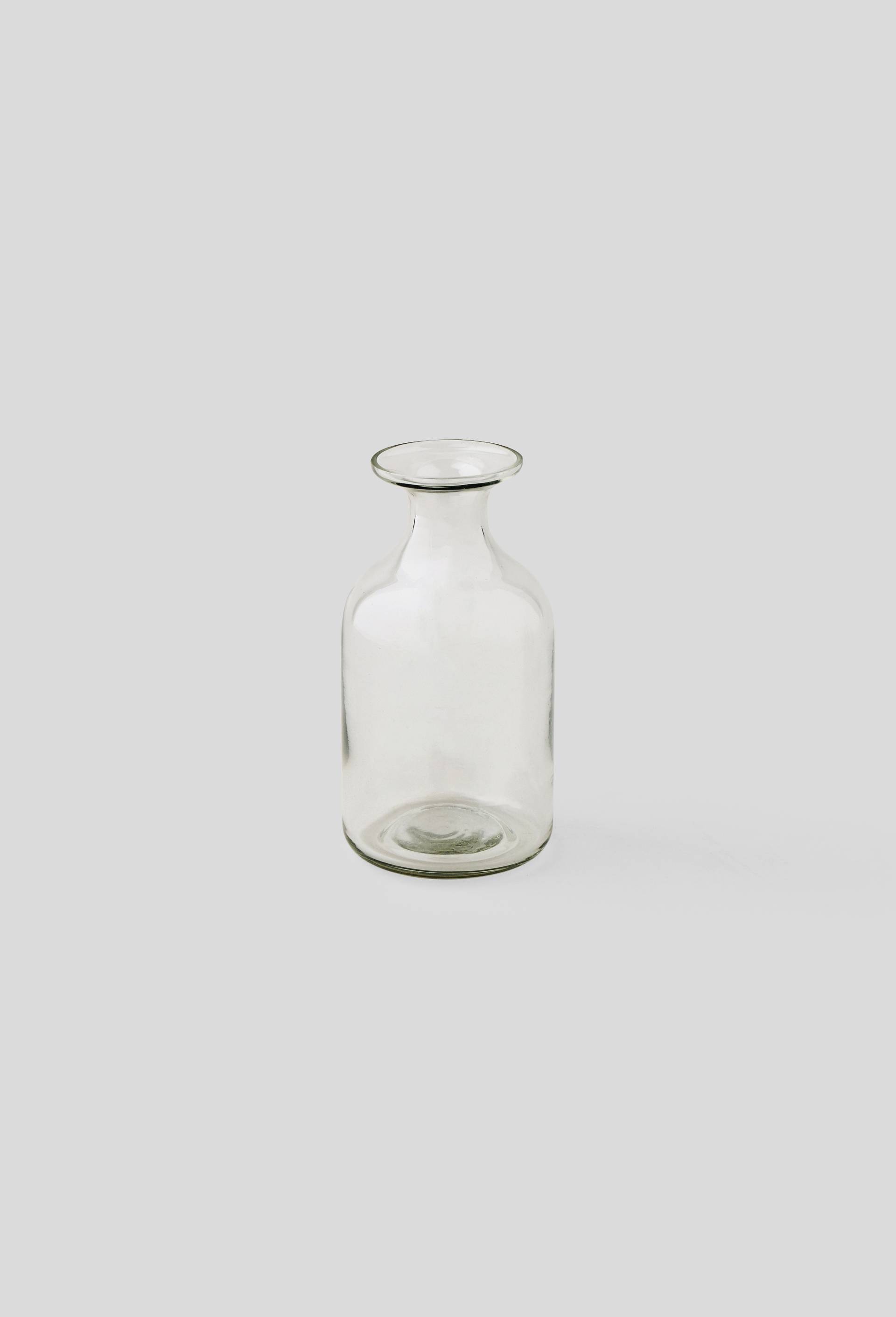 Petit vase en verre mini dame Jeanne, Transparent, large image number 0