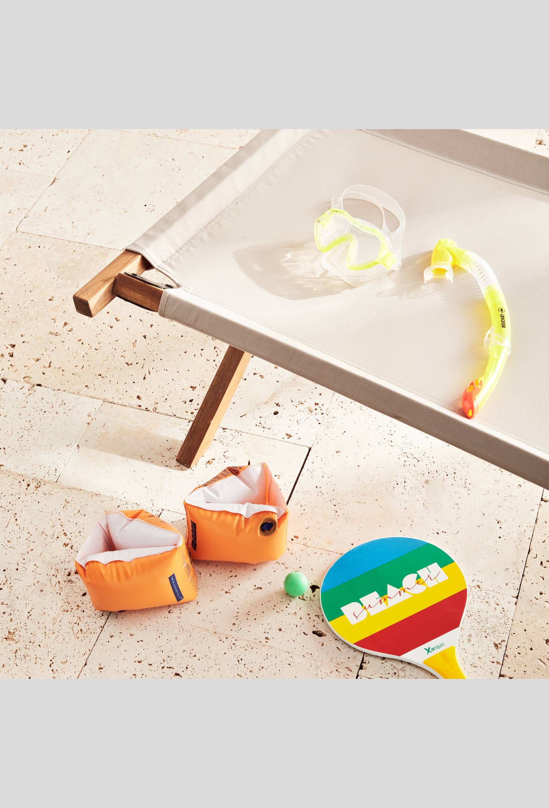 Raquettes beach ball summer assortiment, Multicolore, large image number 2