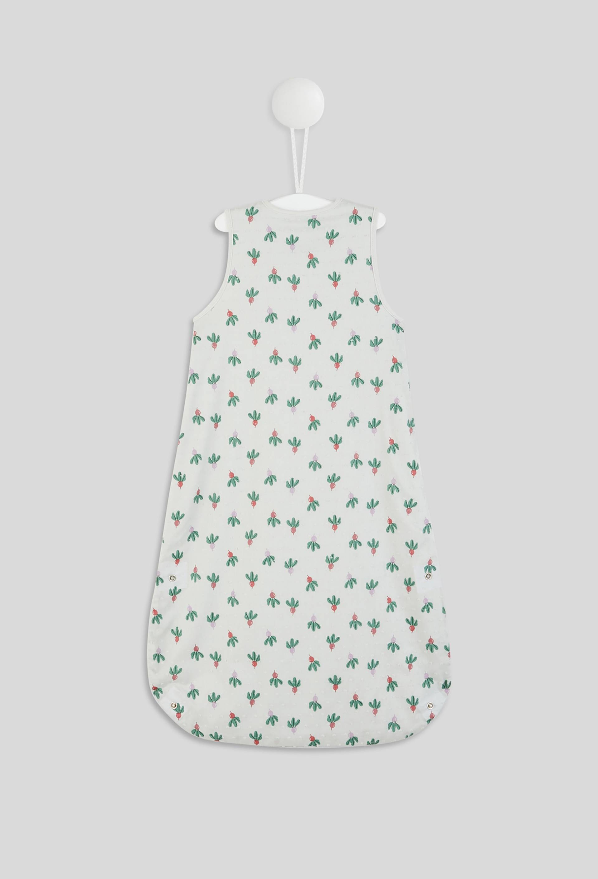 Gigoteuse doublée imprimée TOG 0,5, en coton BIO, certifié OEKO-TEX, Vert clair, large image number 1.0