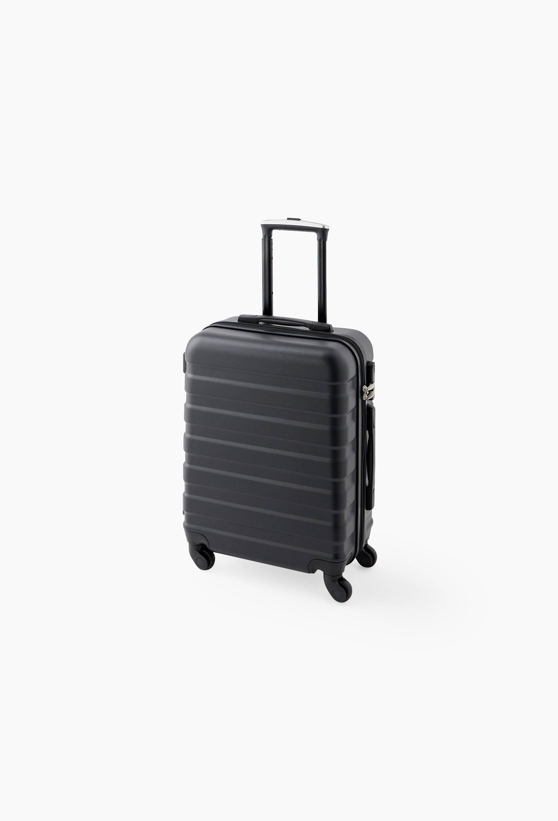 Valise cabine, 55cm, Noir, large image number 0