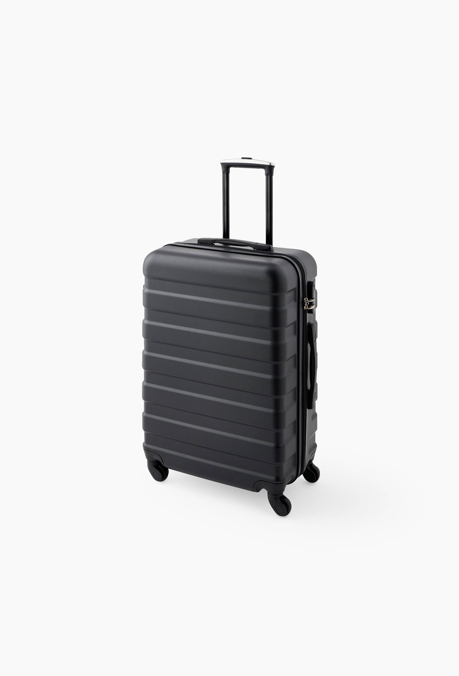 Valise, 65cm, Noir, large image number 0