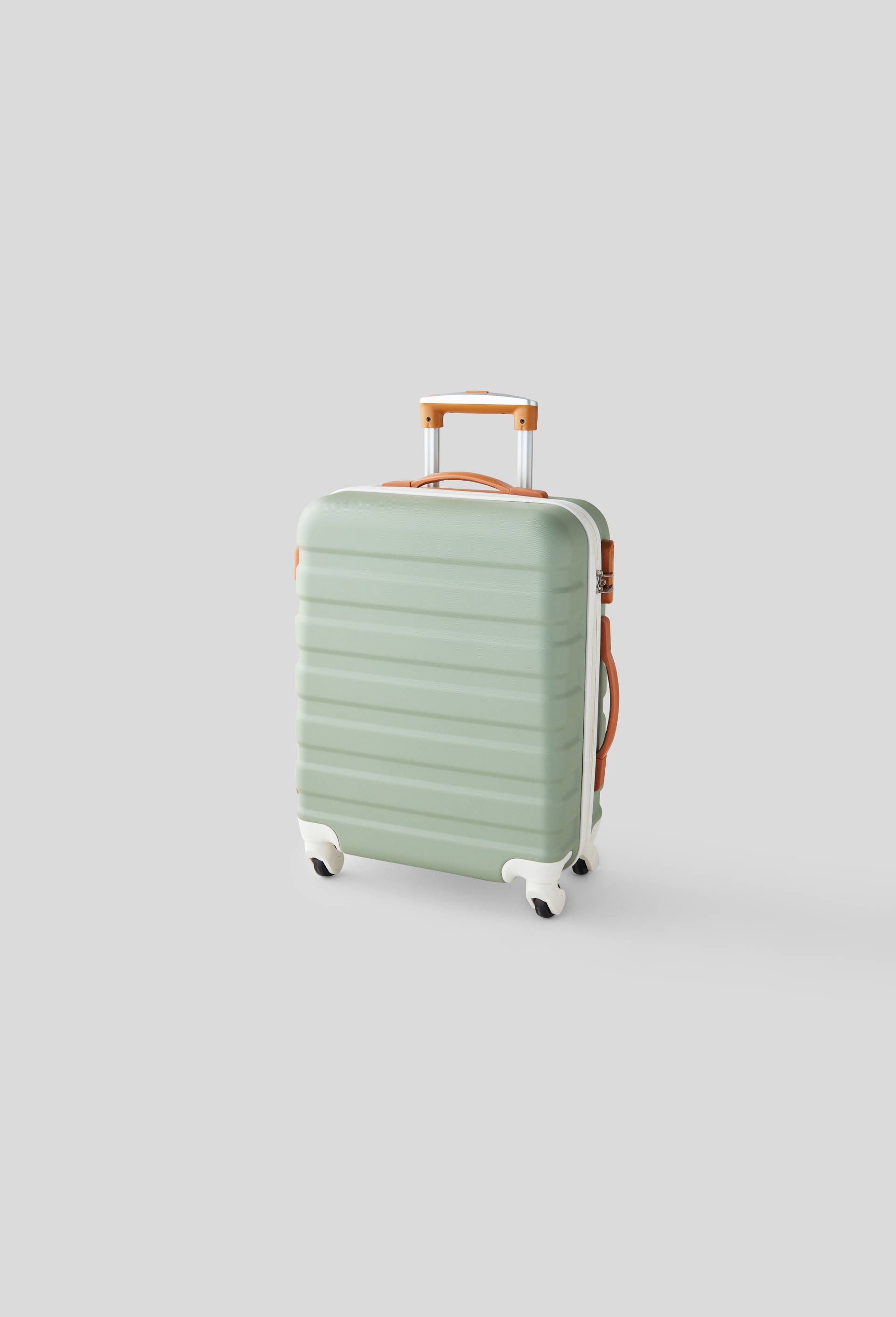 Valise cabine 4 roues, 49cm, L52450037, Violet foncé, large image number 0