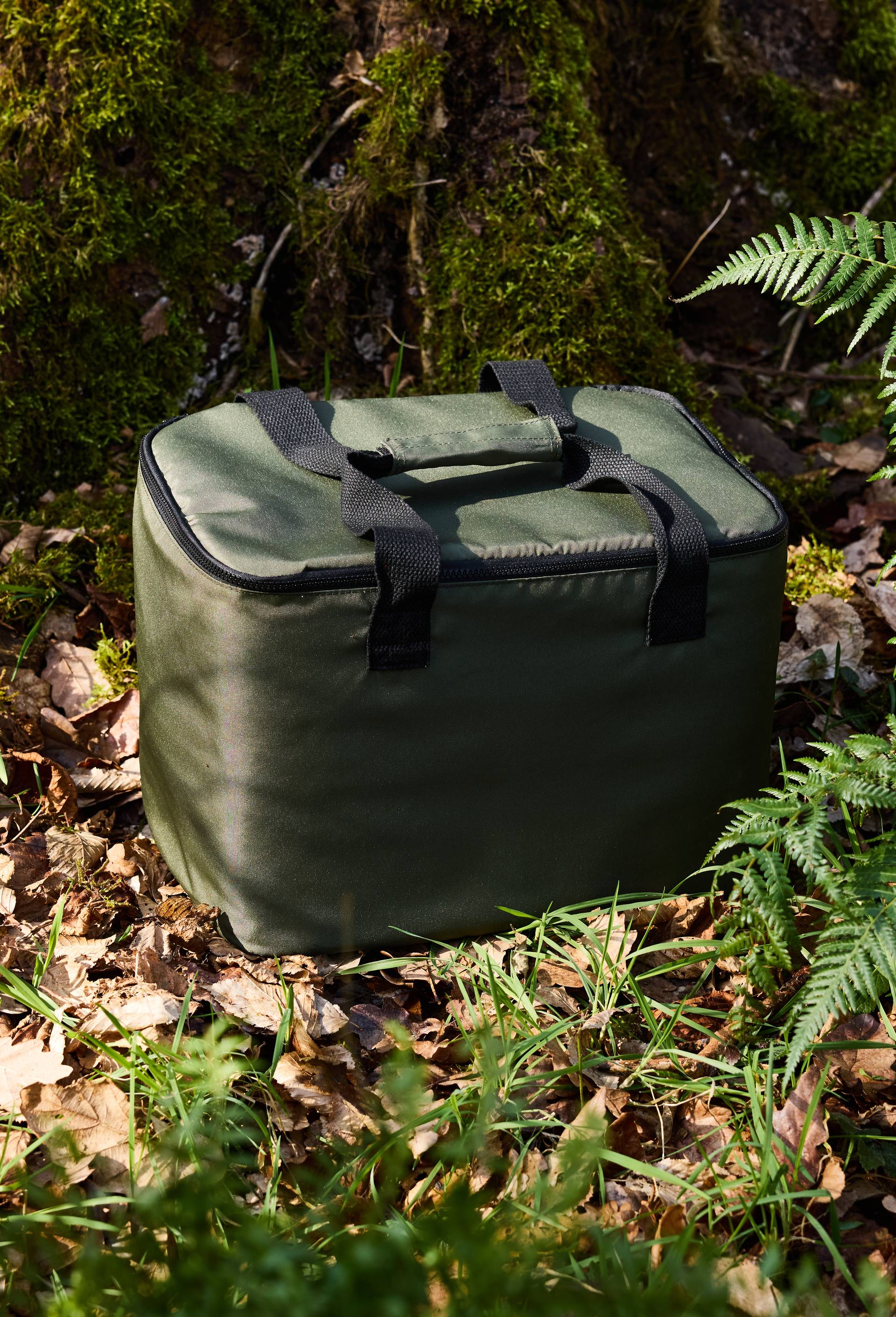 Sac isotherme 7L, 23*16*19,3cm,polyester recycl&eacute;, Vert fonc&eacute;, large image number 0