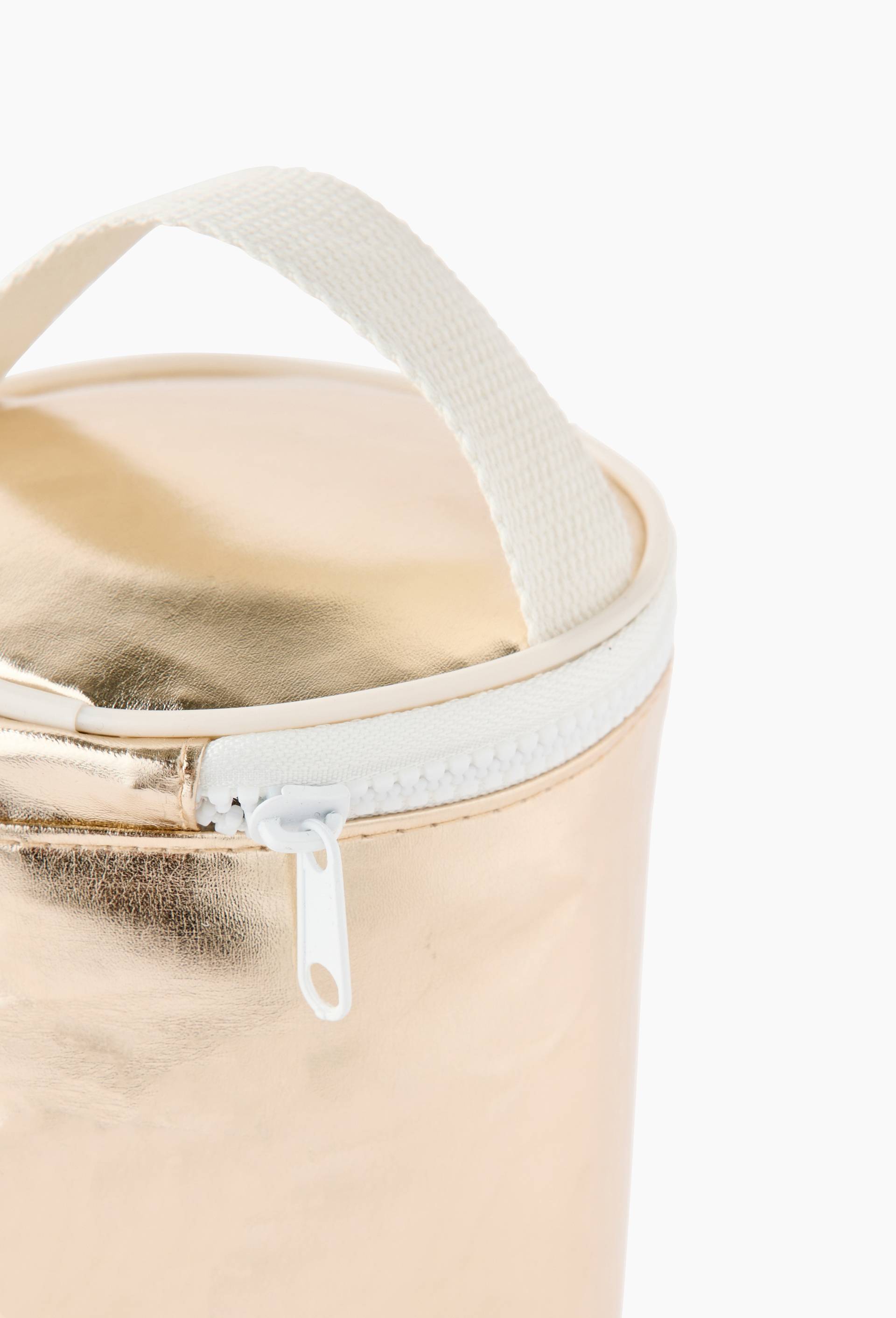 Porte bouteille isotherme, 2,1L, en polyester , 34,5*11*11 cm, Or, large image number 1.0