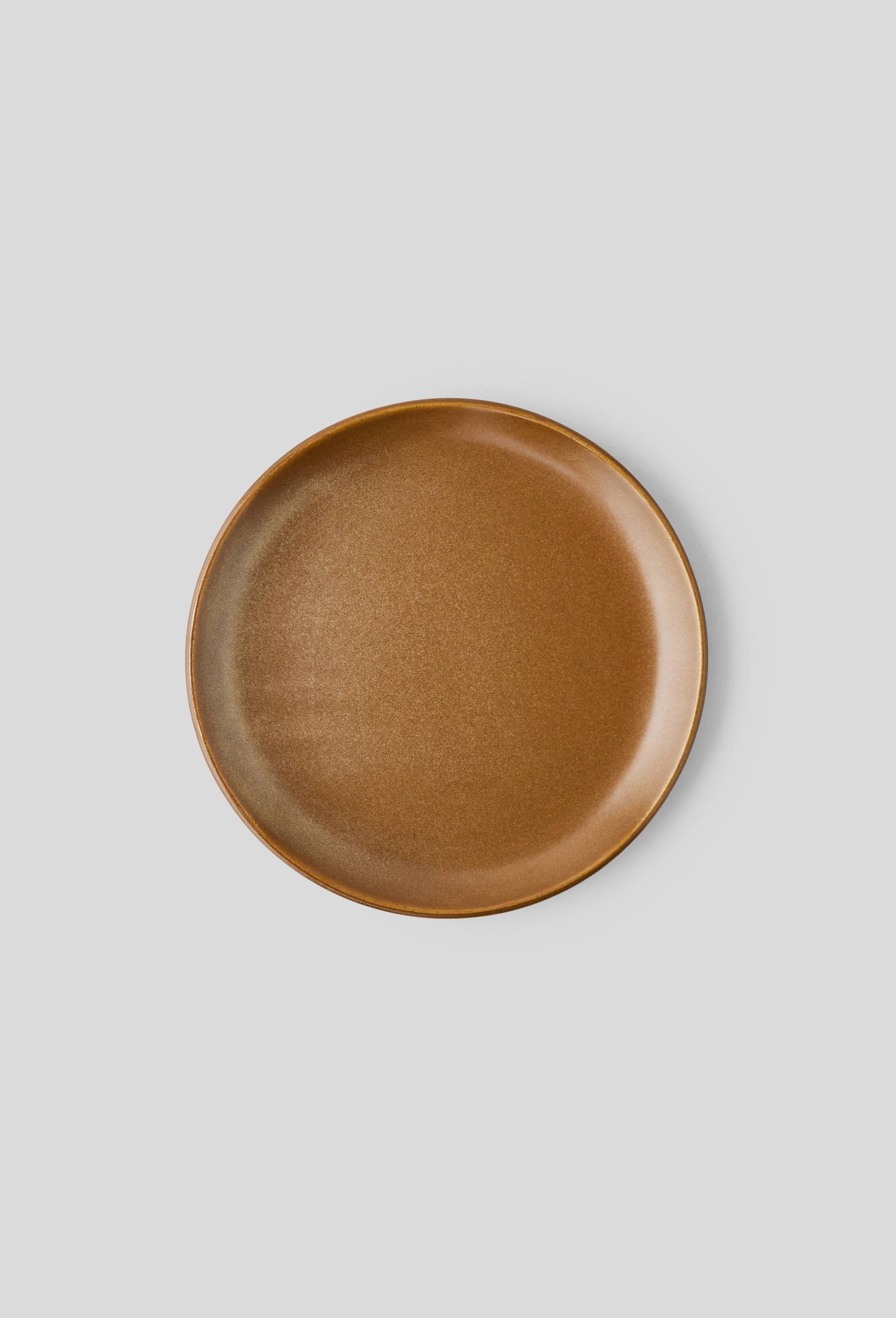 Assiette plate imprimée, 27cm, Beige foncé, large image number 0