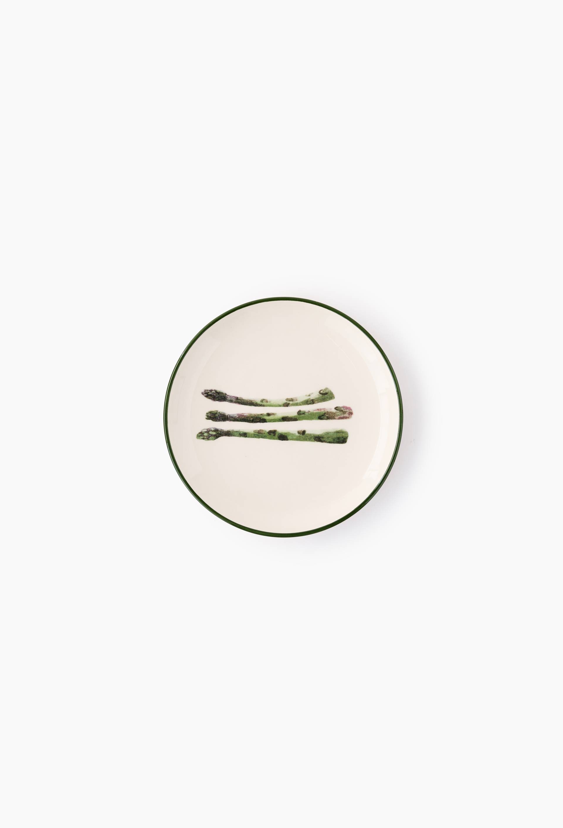 Assiette &agrave; pain finition imprim&eacute;e, 16cm, Blanc, large image number 0