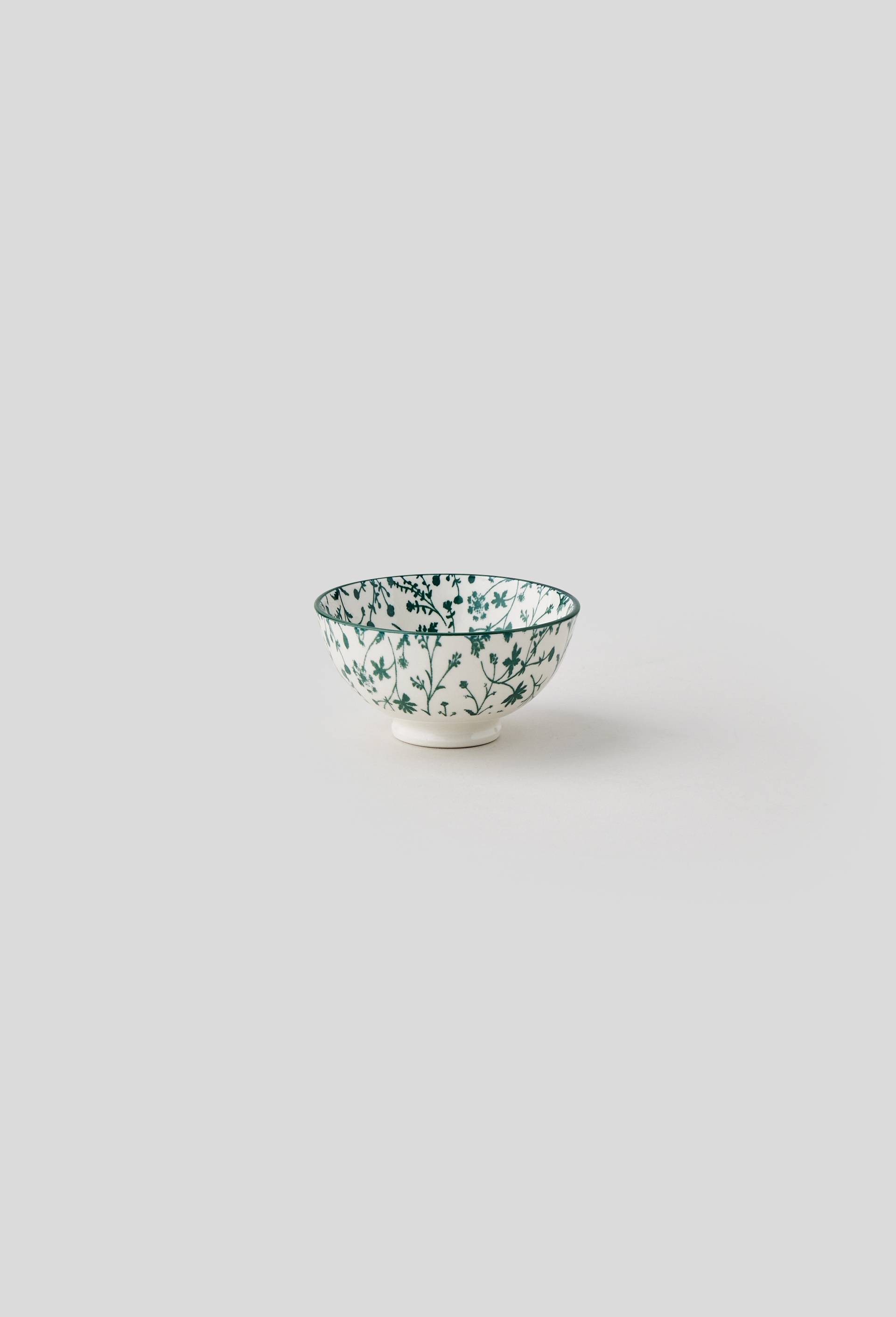 Bol imprimé, 10 cm, Blanc, large image number 0