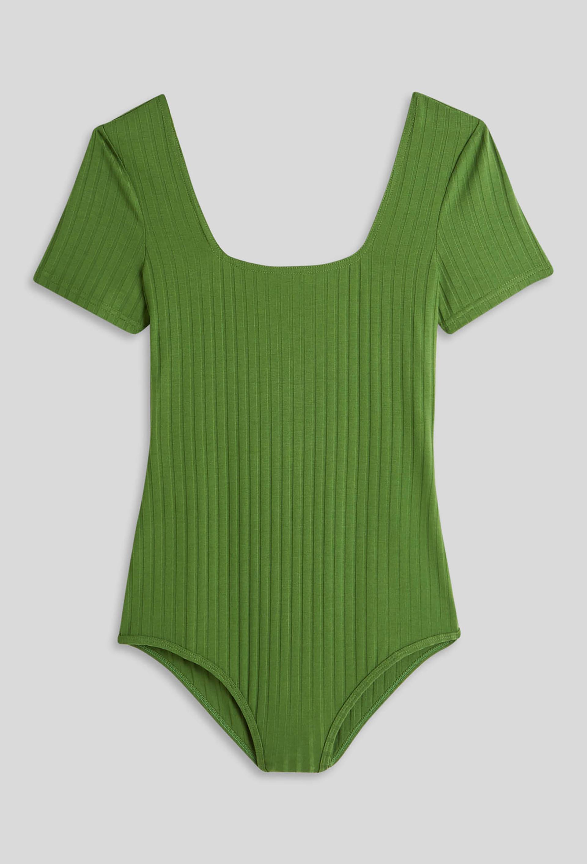 Body manches courtes ELLA, Vert, large image number 2