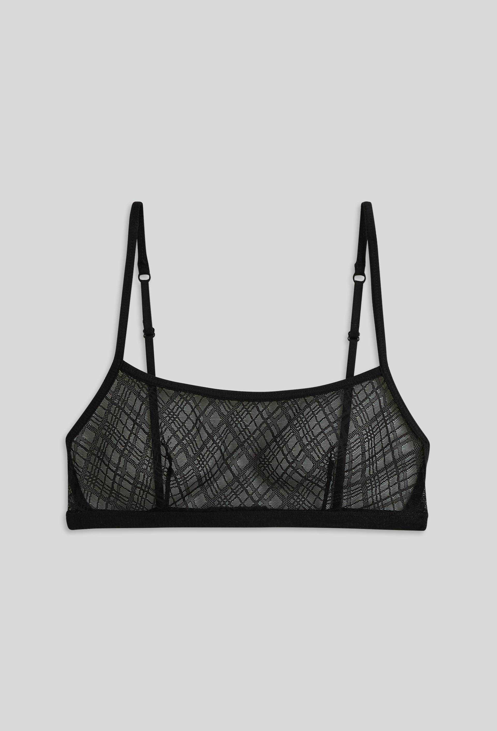Brassière SHIRLEY en dentelle, Oeko-Tex, Noir, large image number 0.0