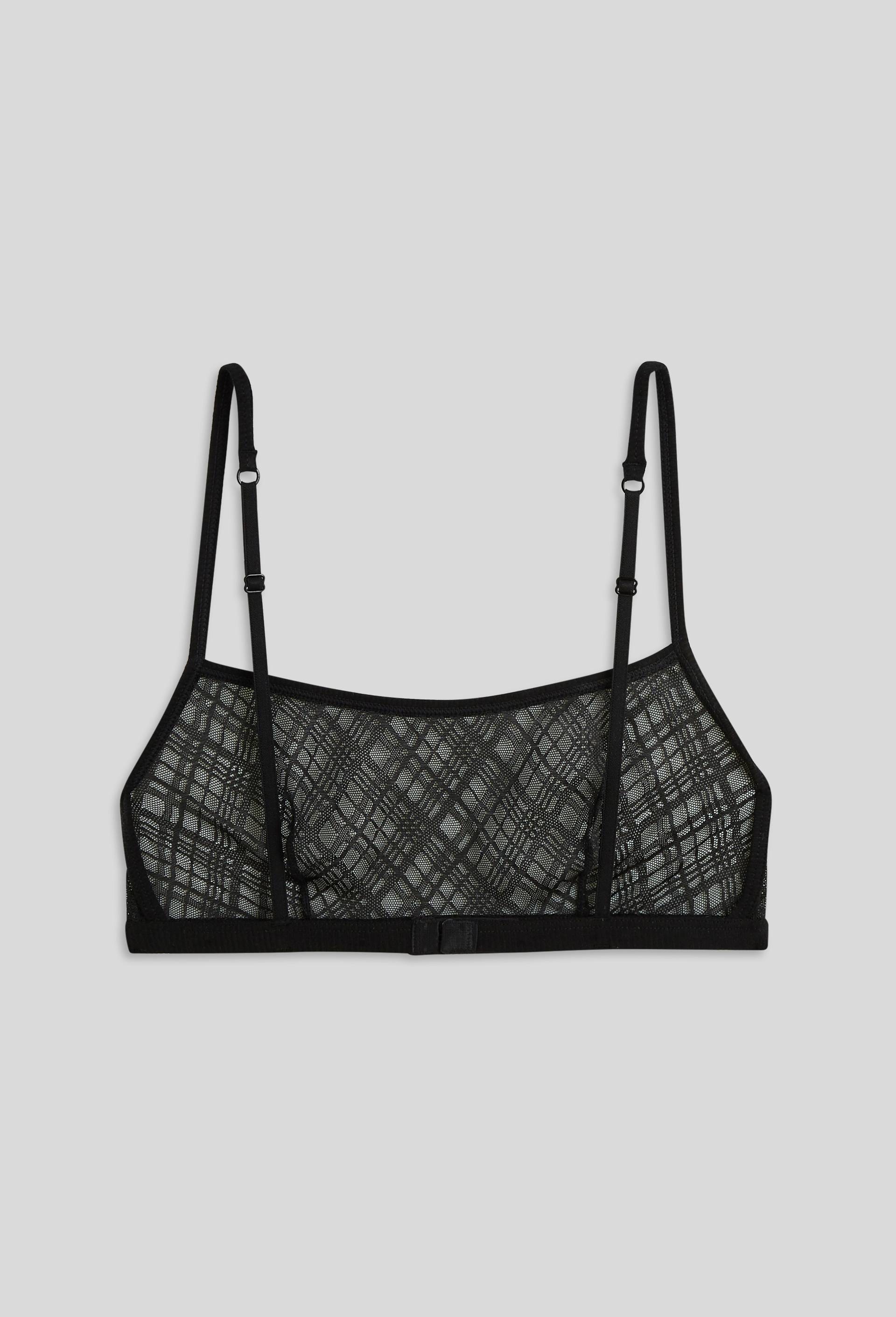 Brassière SHIRLEY en dentelle, Oeko-Tex, Noir, large image number 1