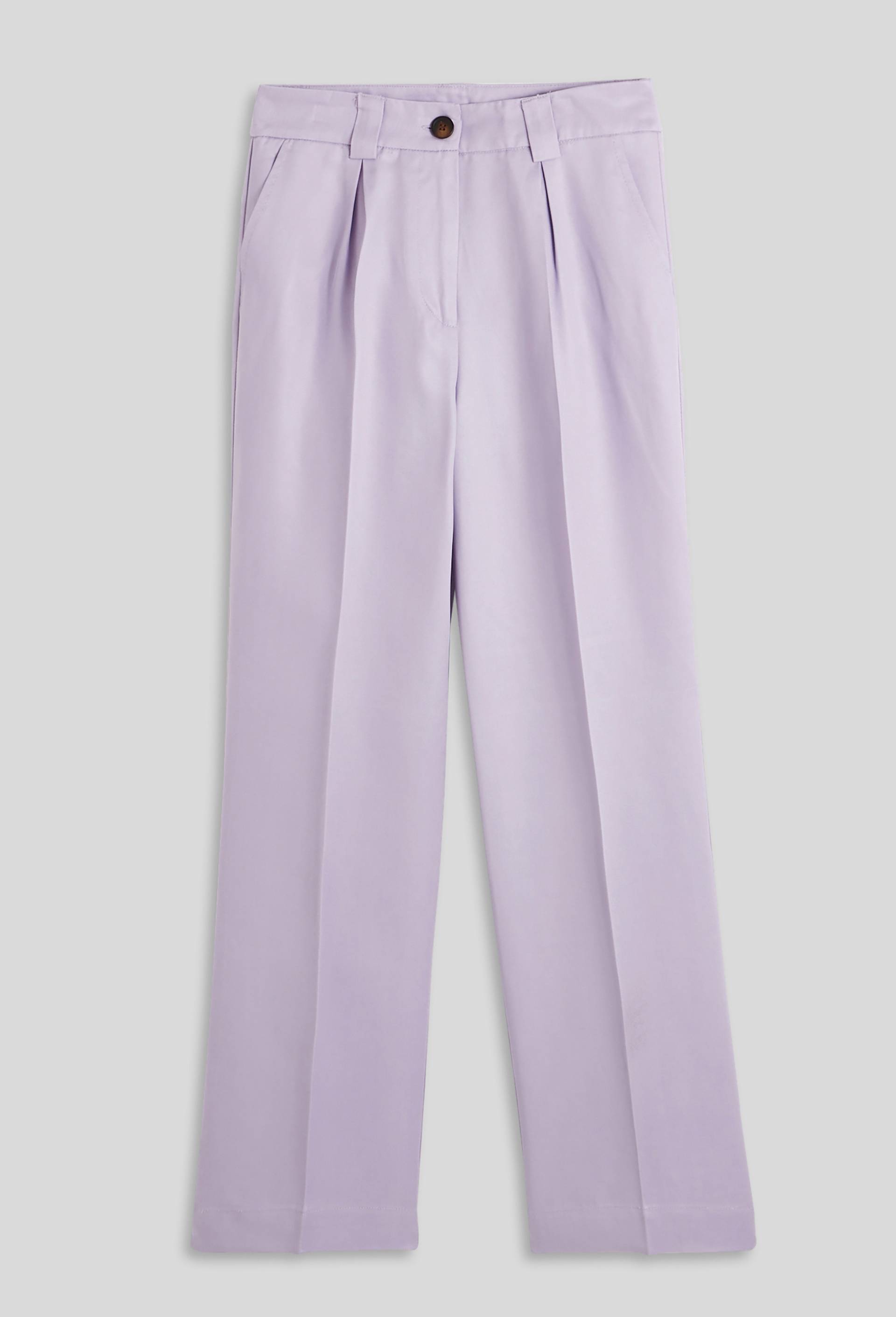 Pantalon droit en Tencel, Lenzing, Violet clair, large image number 2.0