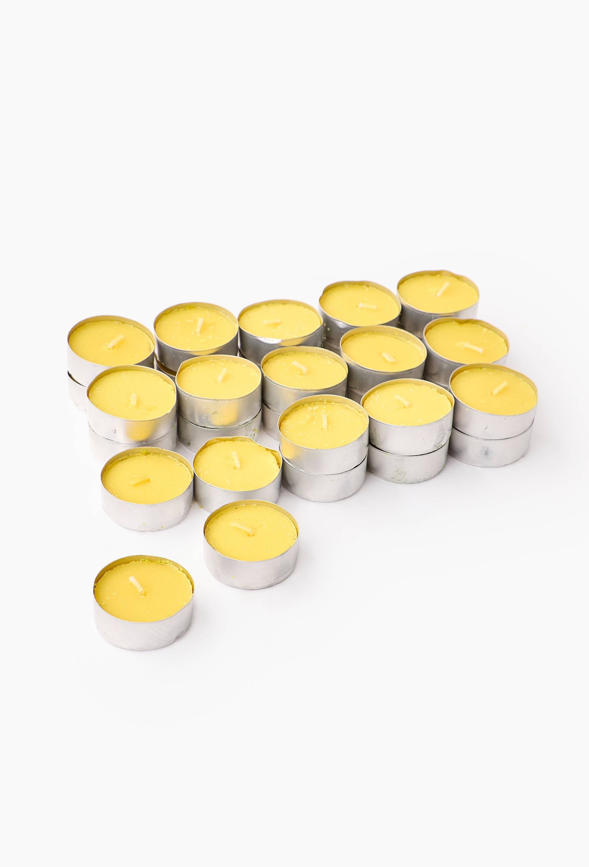 Lot 30 chauffe-plats parfum&eacute;s &agrave; la citronnelle, Vert clair, large image number 0