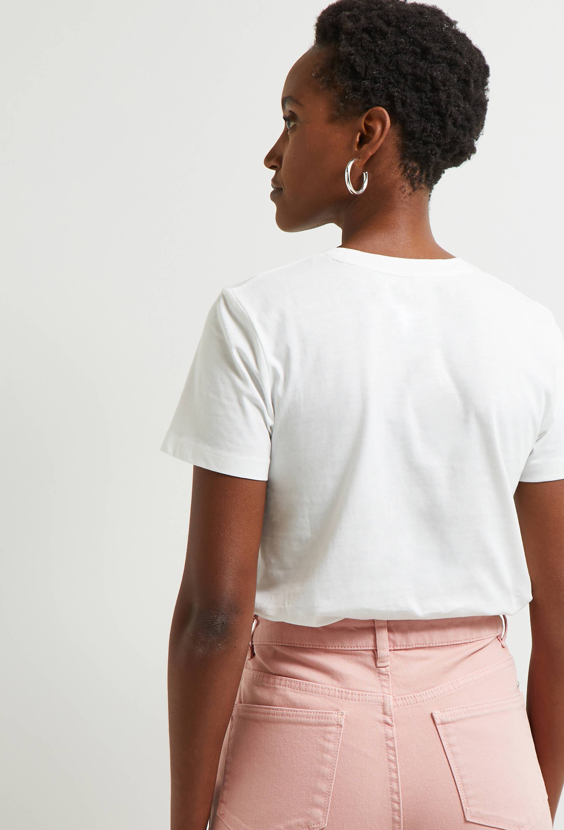 T.shirt avec imprimé, en coton BIO, Ecru, large image number 1.0