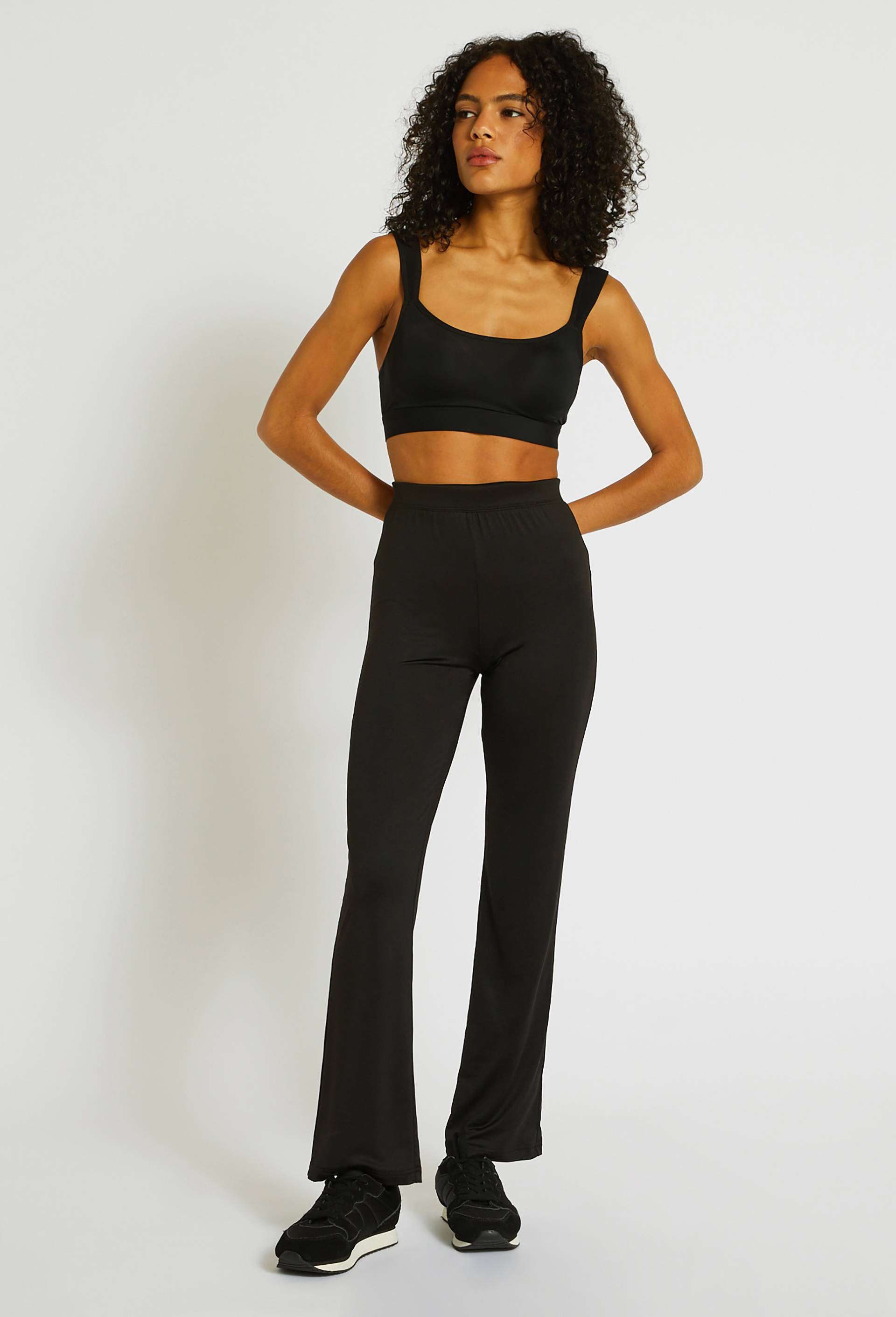 Pantalon de sport droit, Oeko-Tex, Noir, large image number 0.0