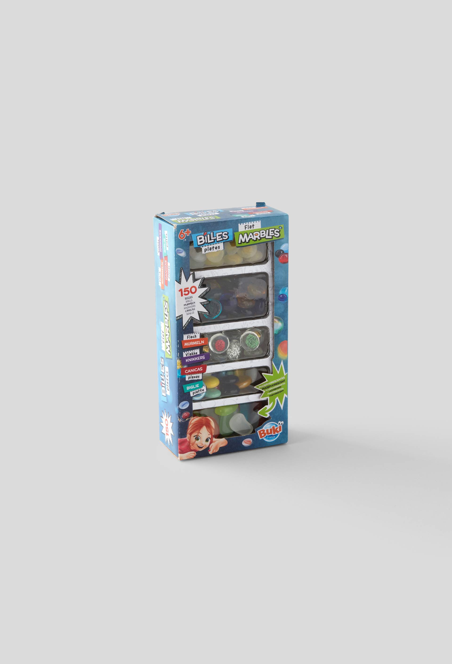 COFFRET BILLES PLATES, Multicolore, large image number 0