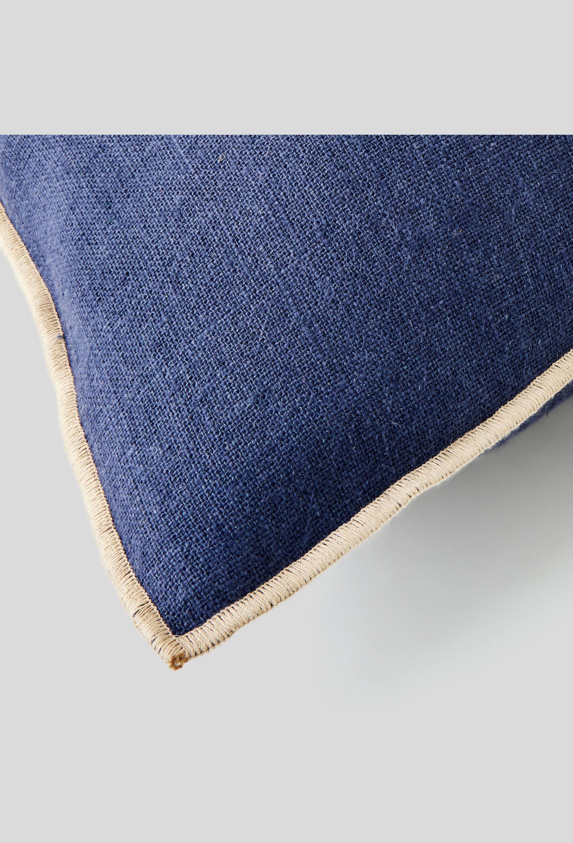 Coussin chennai, Bleu foncé, large image number 1.0