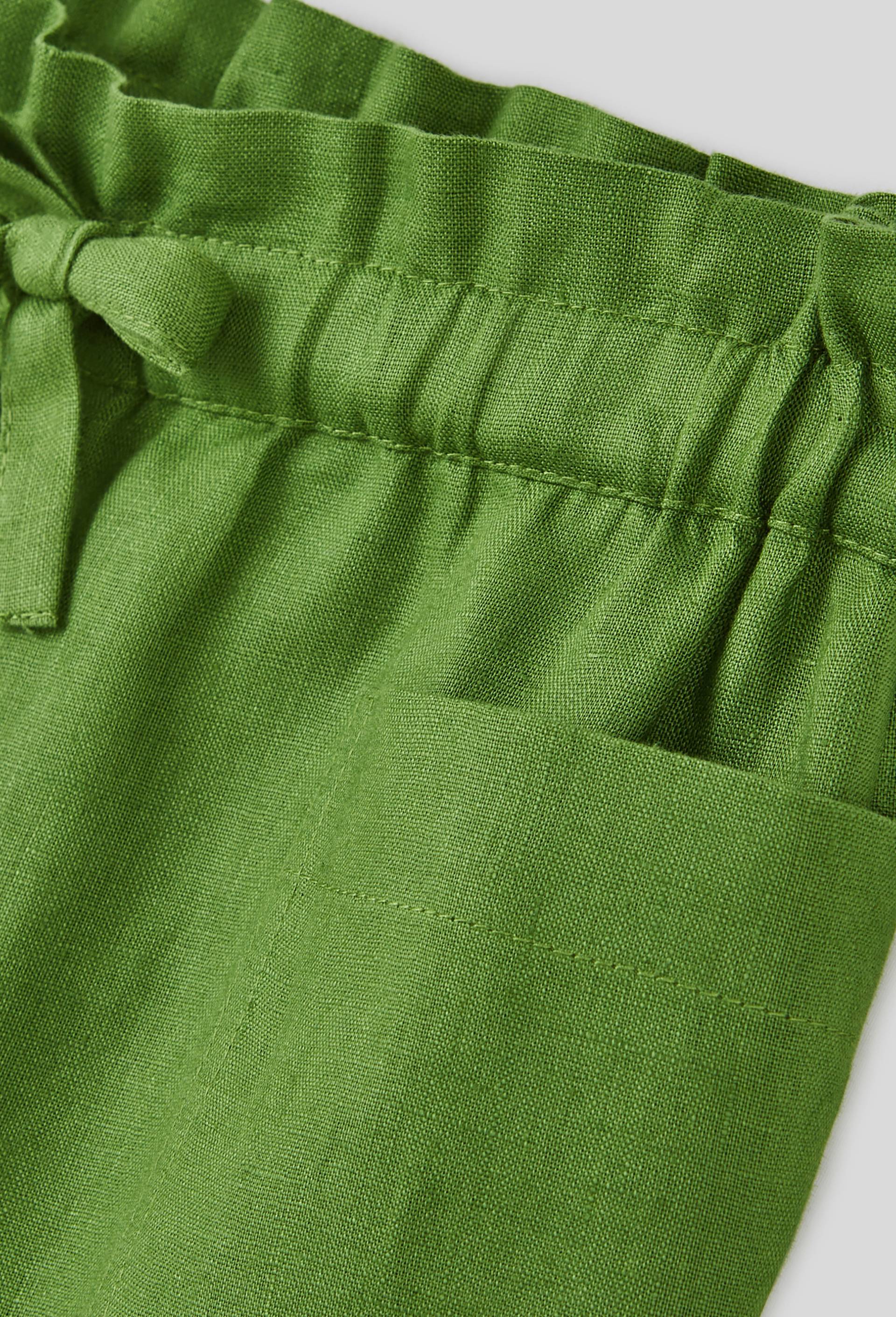 Short uni en lin, Vert, large image number 2