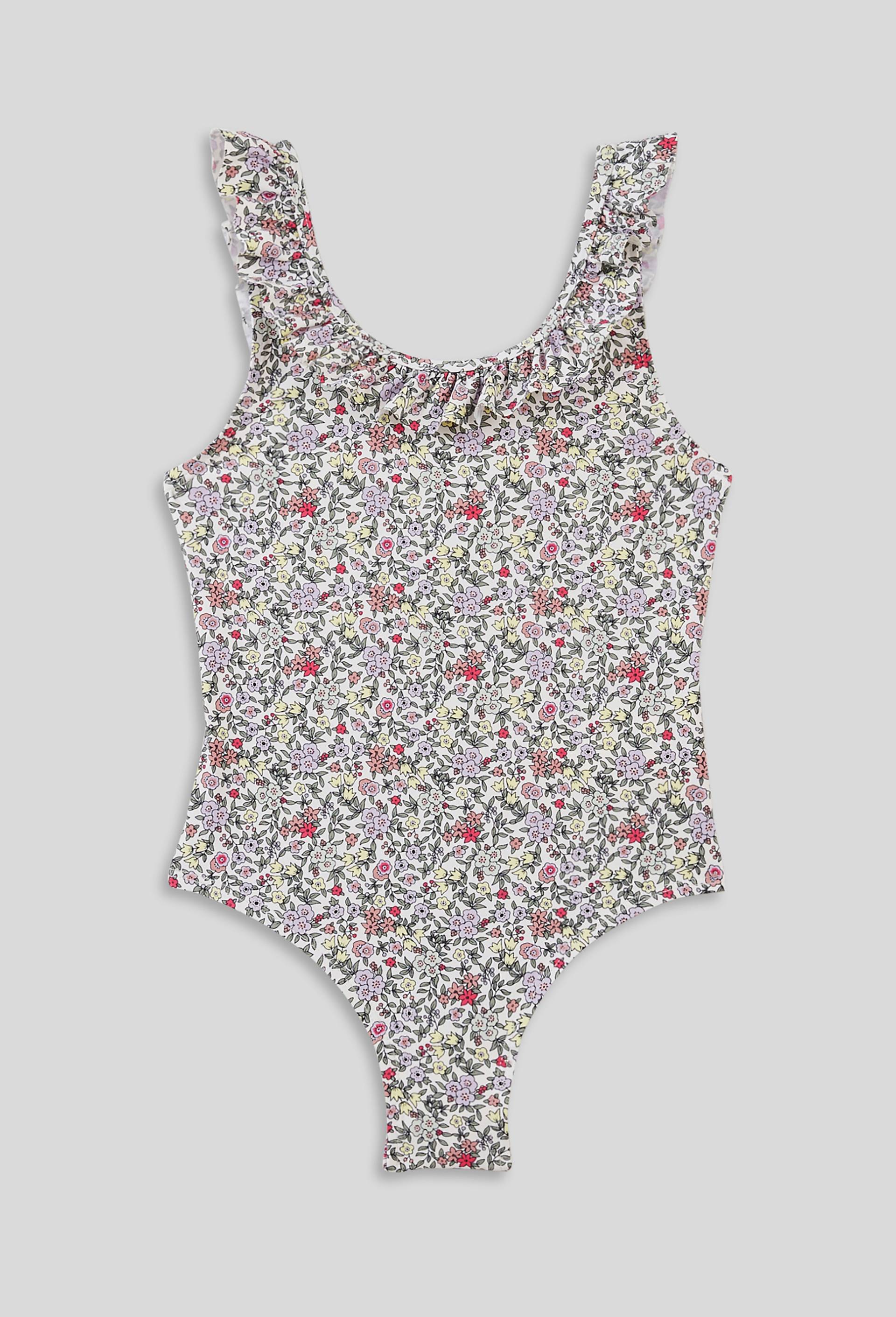 Maillot de bain 1 pièce, Oeko-Tex, Beige clair, large image number 0