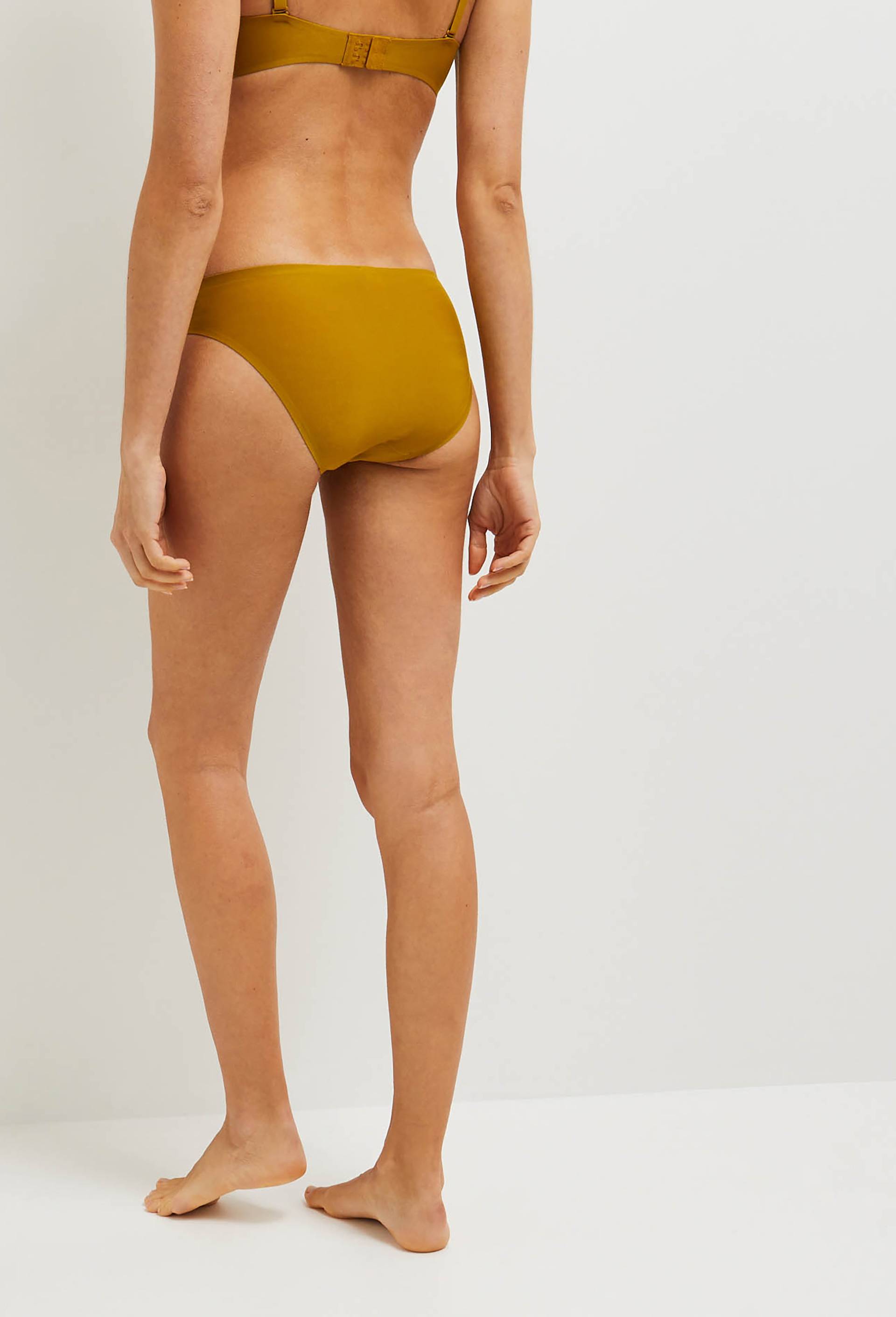 Culotte JULIA en microfibre, Oeko-Tex, Jaune foncé, large image number 1.0