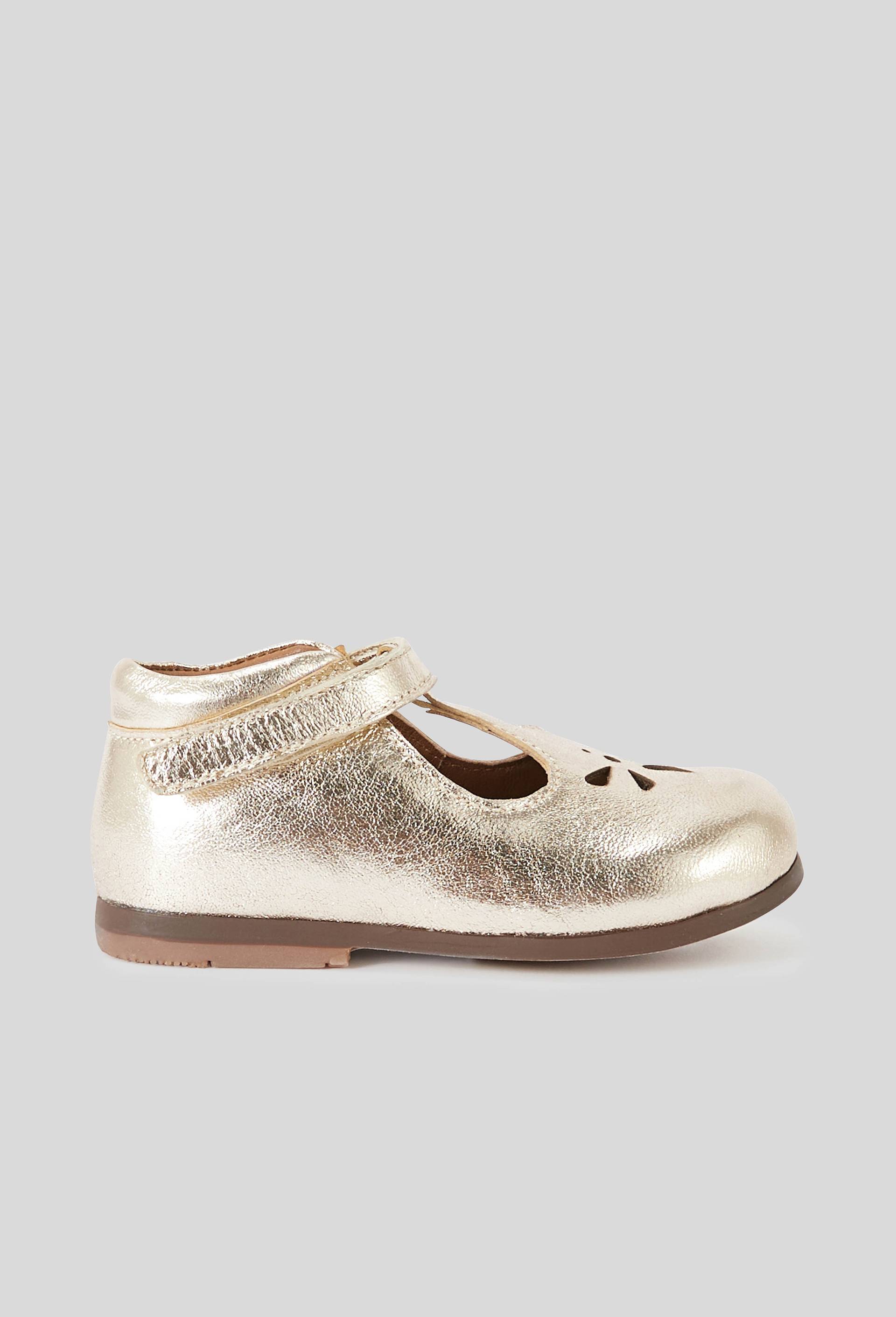 Salomé, cuir responsable, Or, large image number 0.0