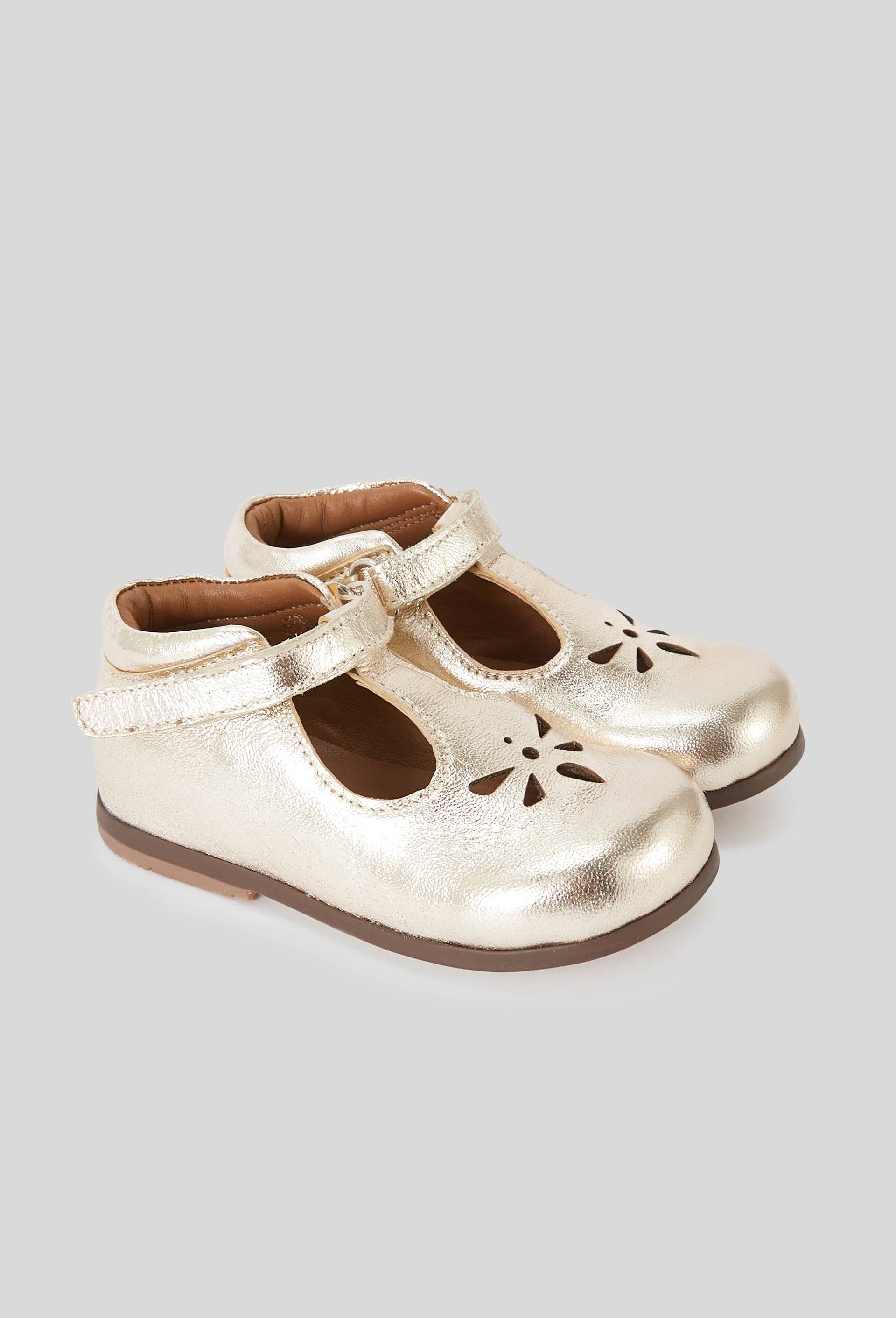 Salomé, cuir responsable, Or, large image number 1.0