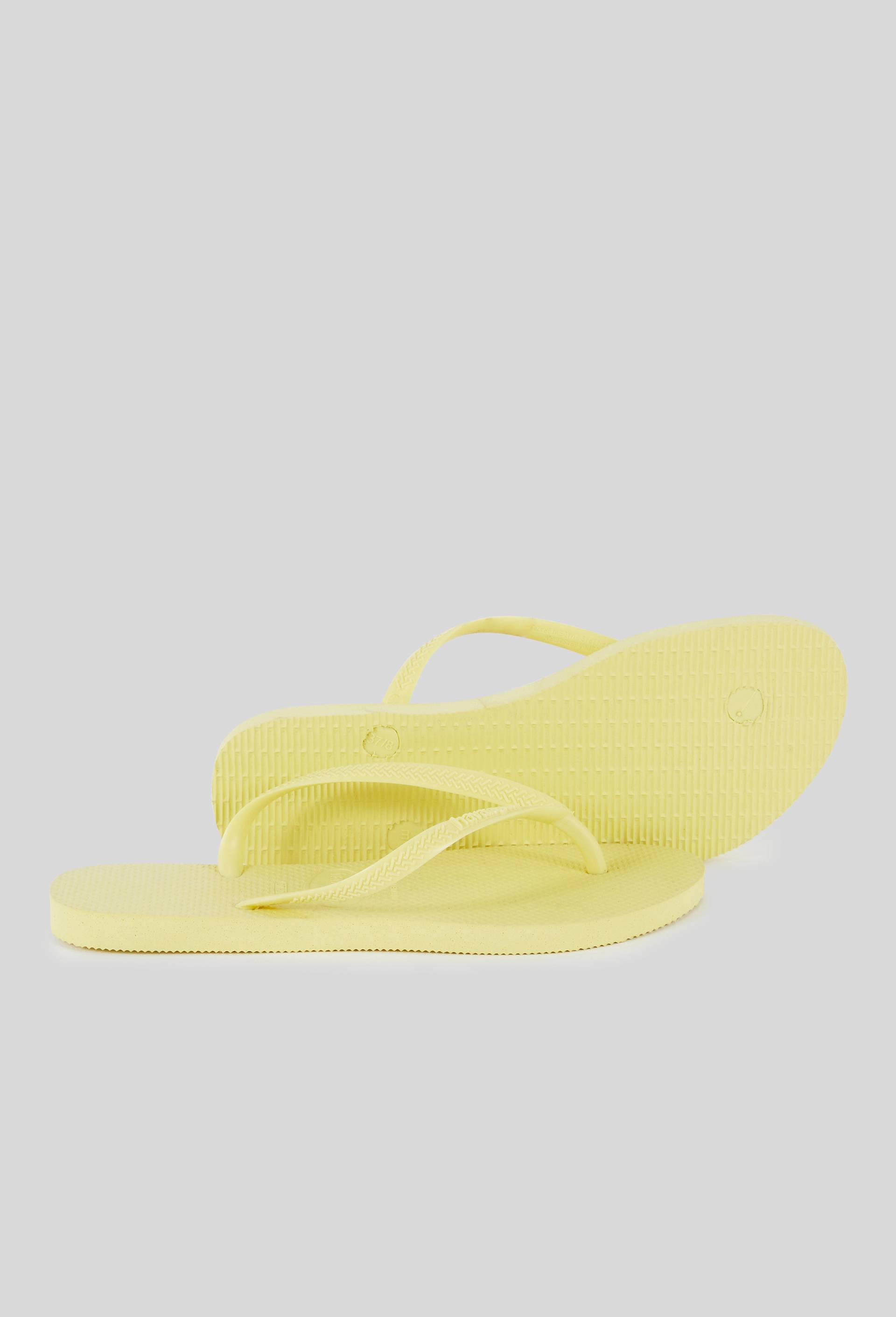 Tong slim HAVAIANAS, Jaune clair, large image number 2
