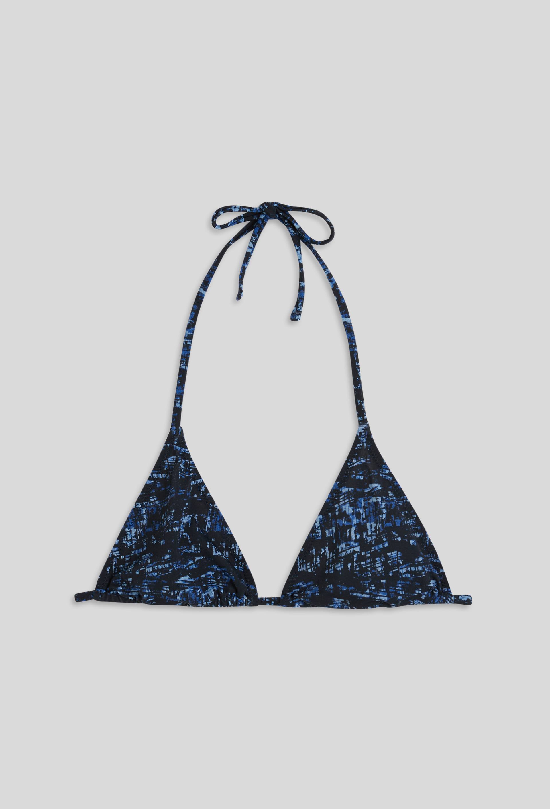 Triangle coulissant maillot de bain, Oeko-Tex, Bleu foncé, large image number 2.0