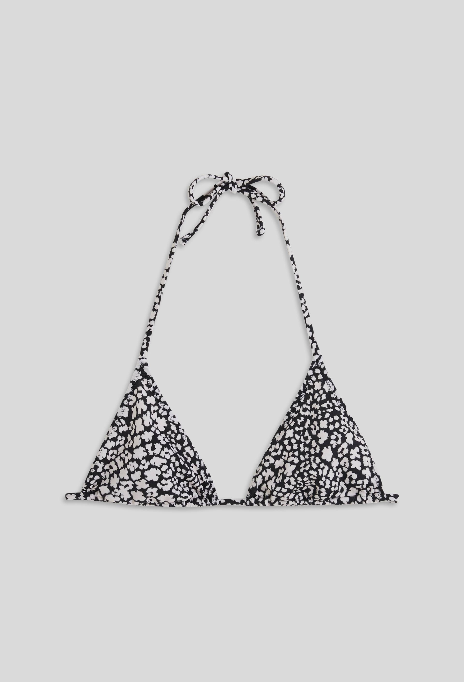 Triangle coulissant maillot de bain, Oeko-Tex, Noir, large image number 2