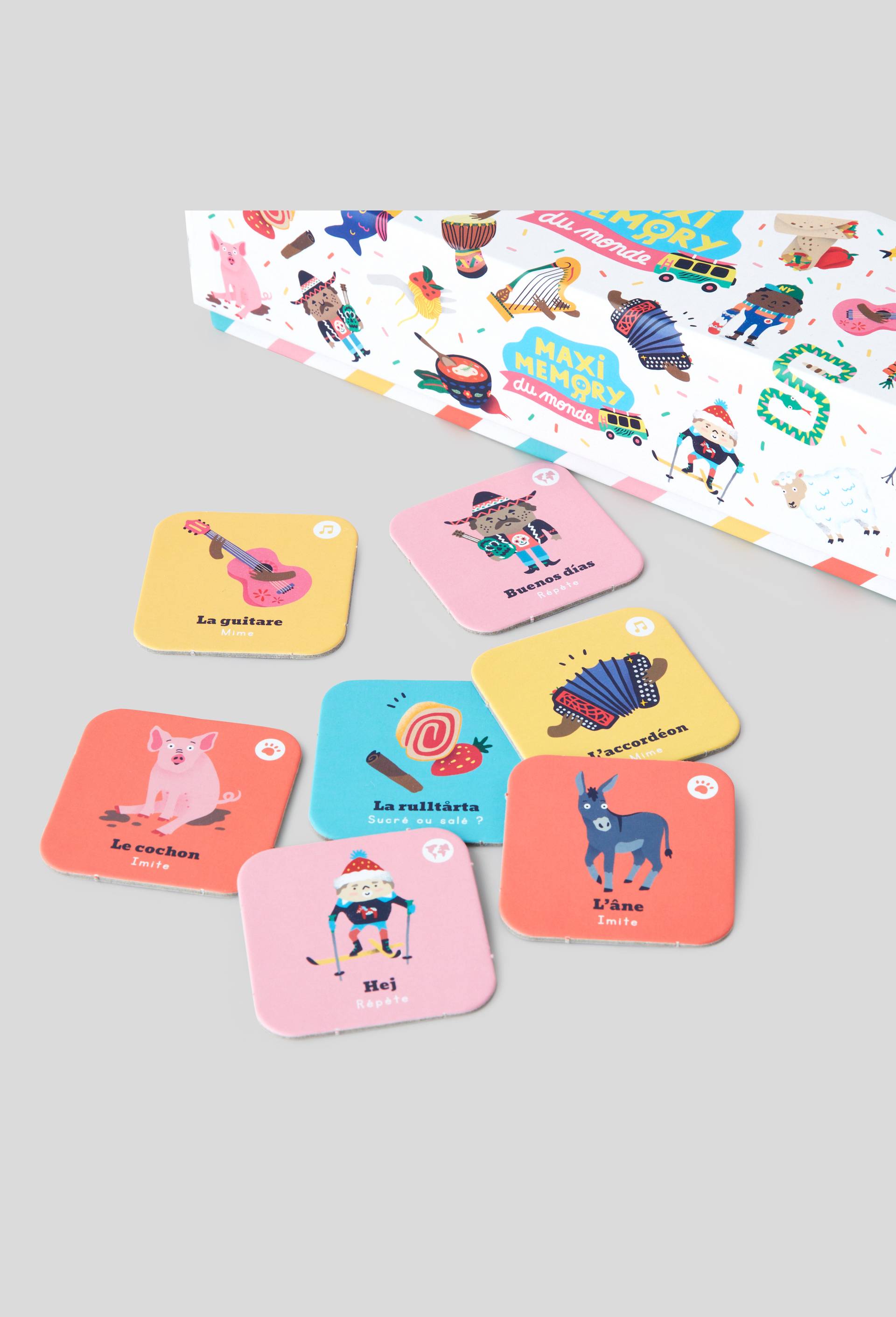Jeu de memory, Multicolore, large image number 1