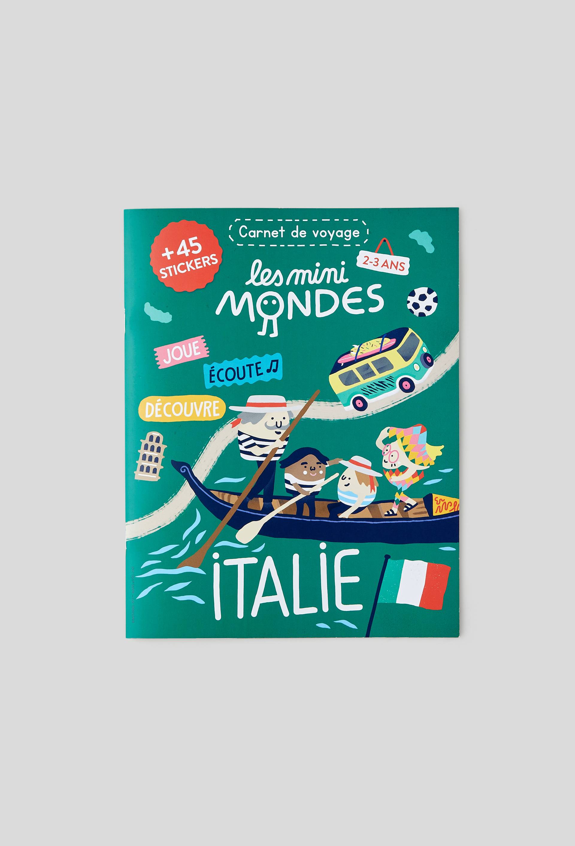 Carnet de voyage, Italie, 1-3 ans, Multicolore, large image number 0