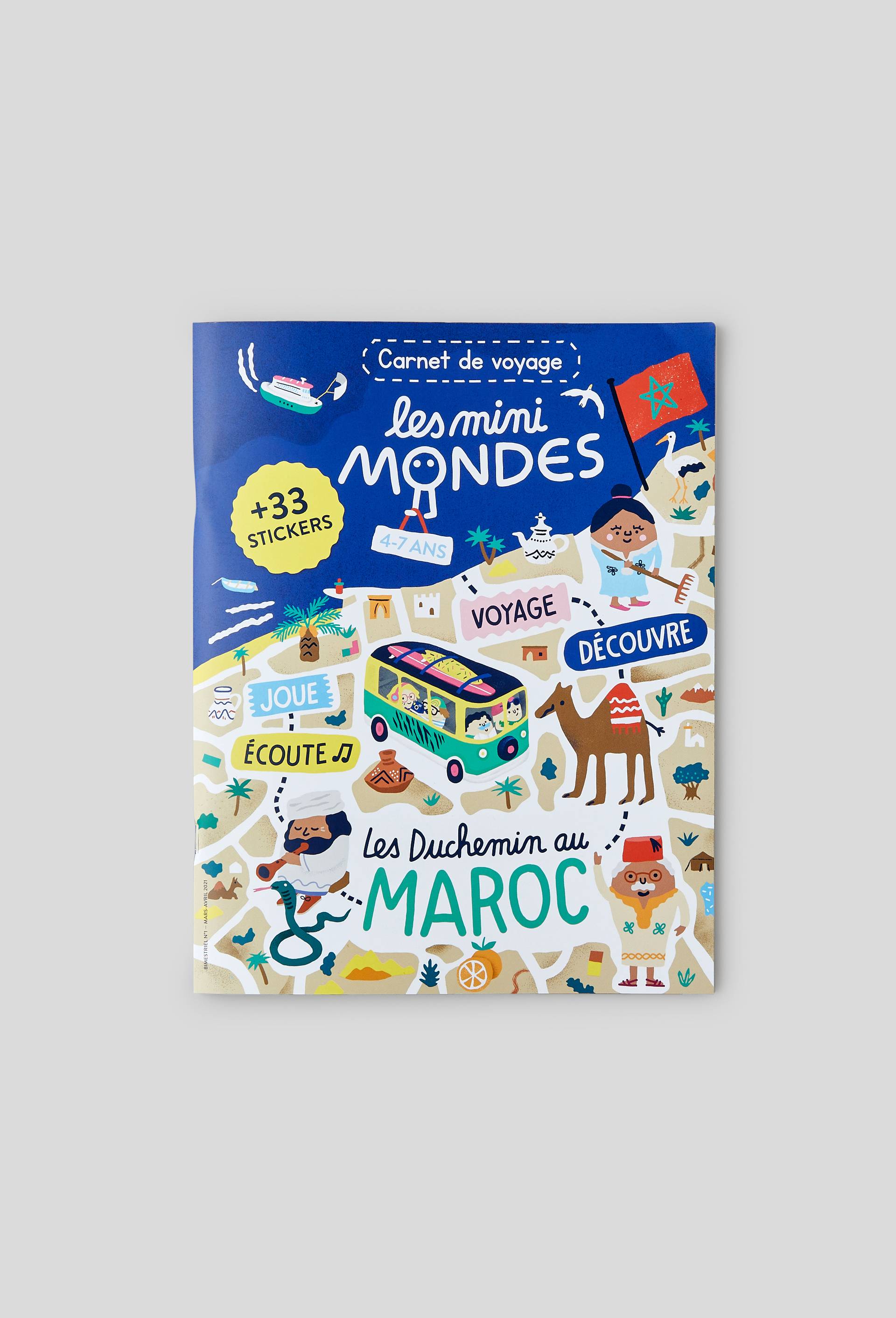 Carnet de voyage, Maroc, 4-7 ans, Multicolore, large image number 0.0