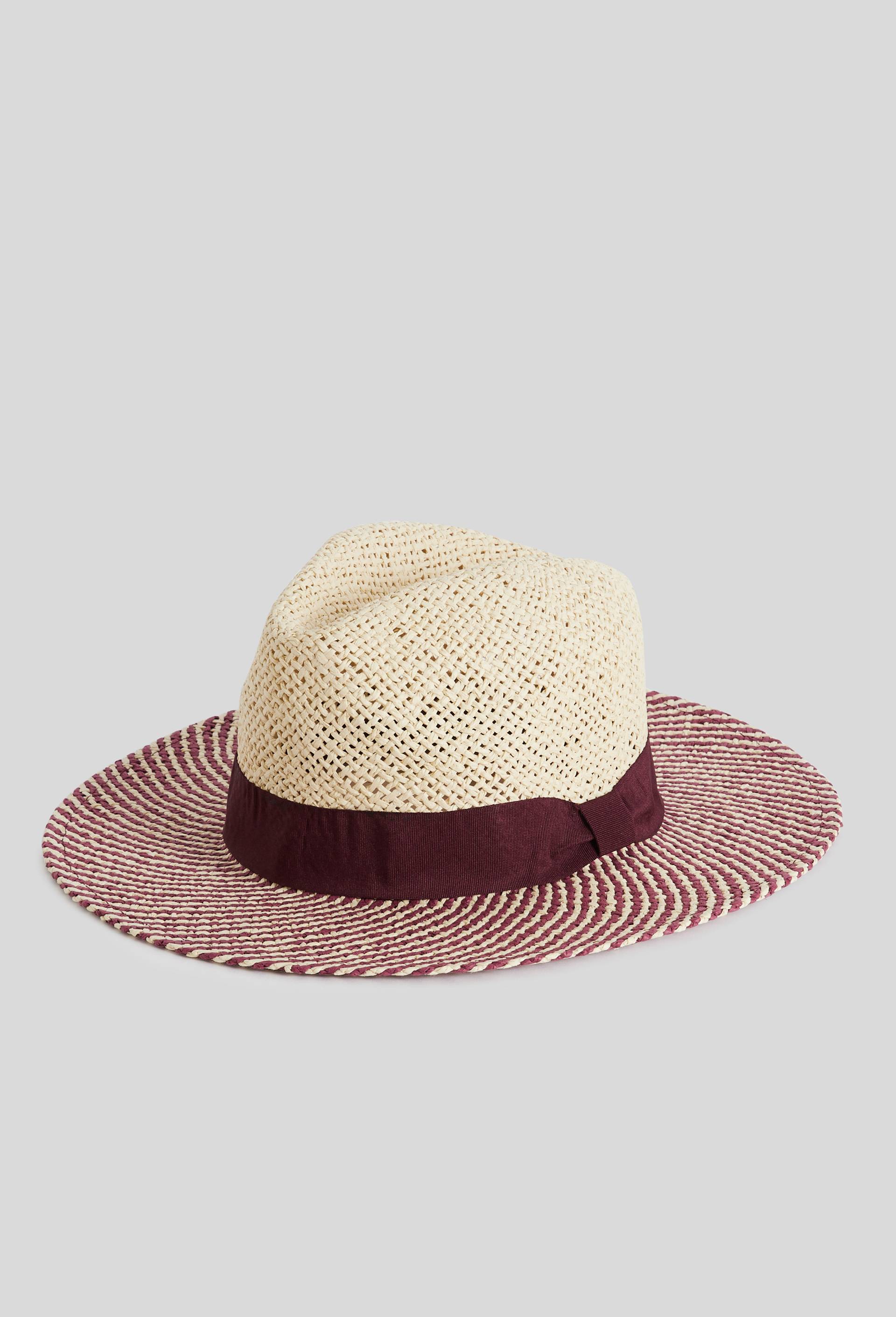 Chapeau bicolore, Rouge foncé, large image number 0.0