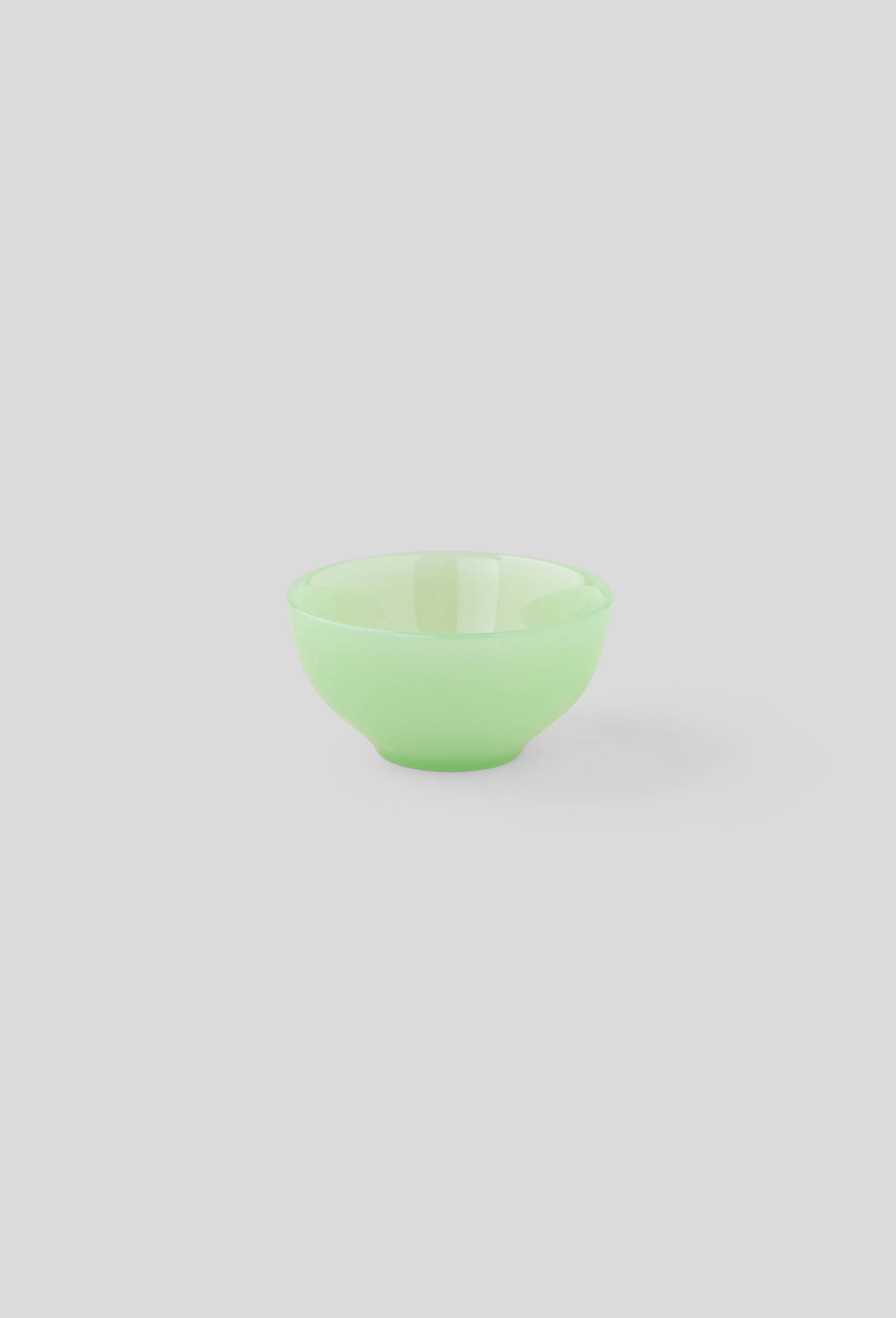 Bol en verre, 11cm, Vert, large image number 0.0
