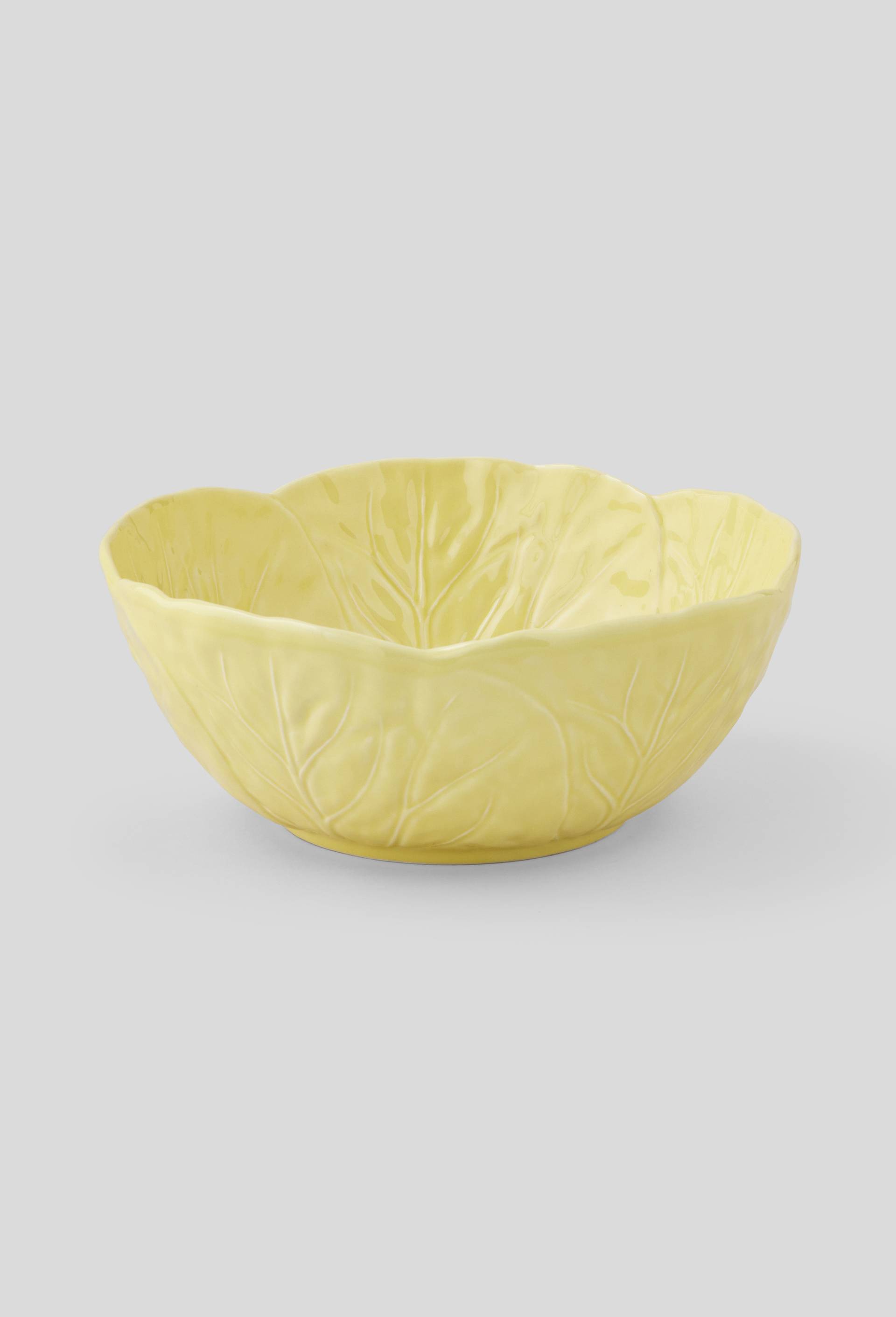 Saladier finition "barbotine", 26cm, Jaune clair, large image number 0.0