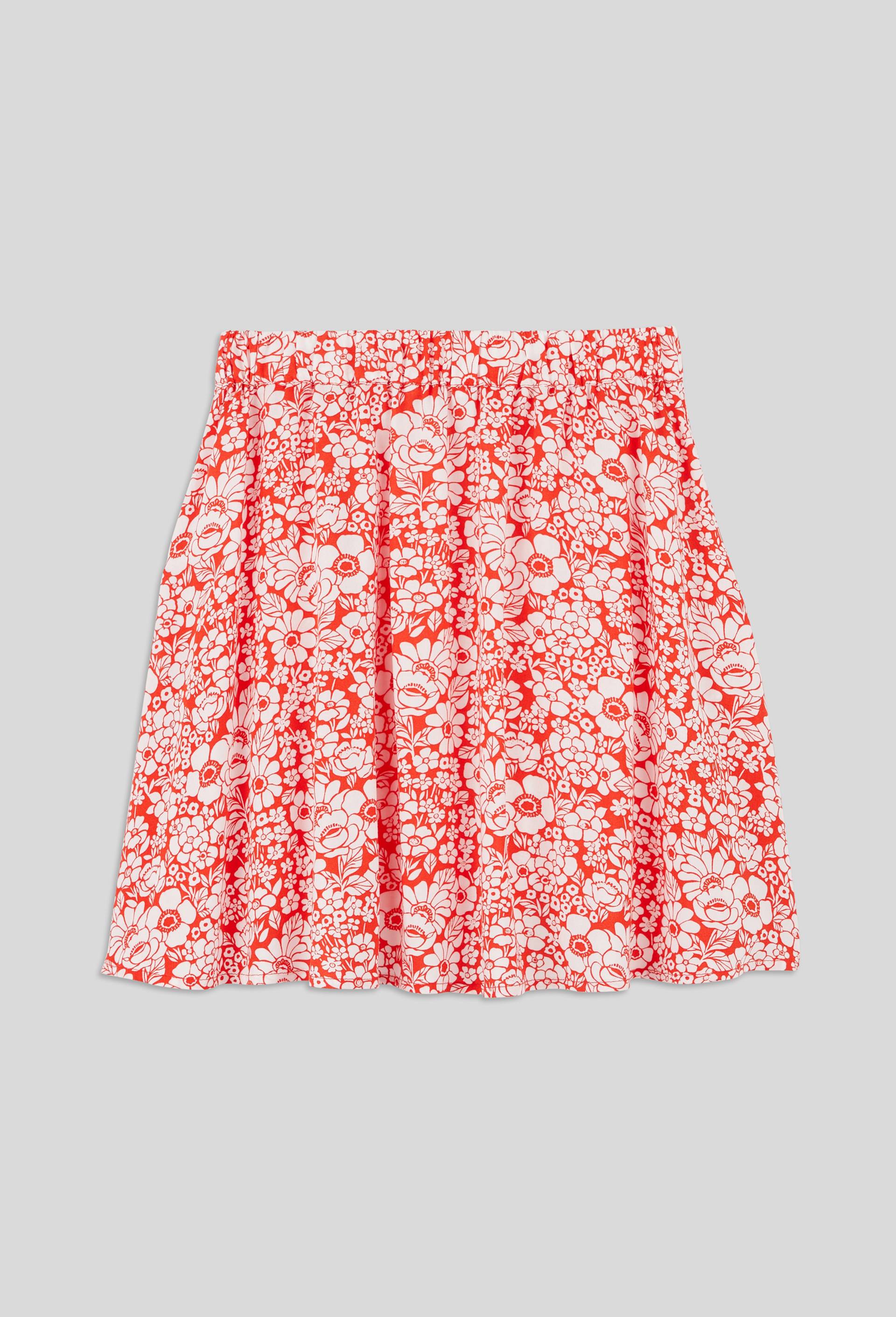 Nobody's Child Womens Paisley Viscose Blend A-Line Skirt