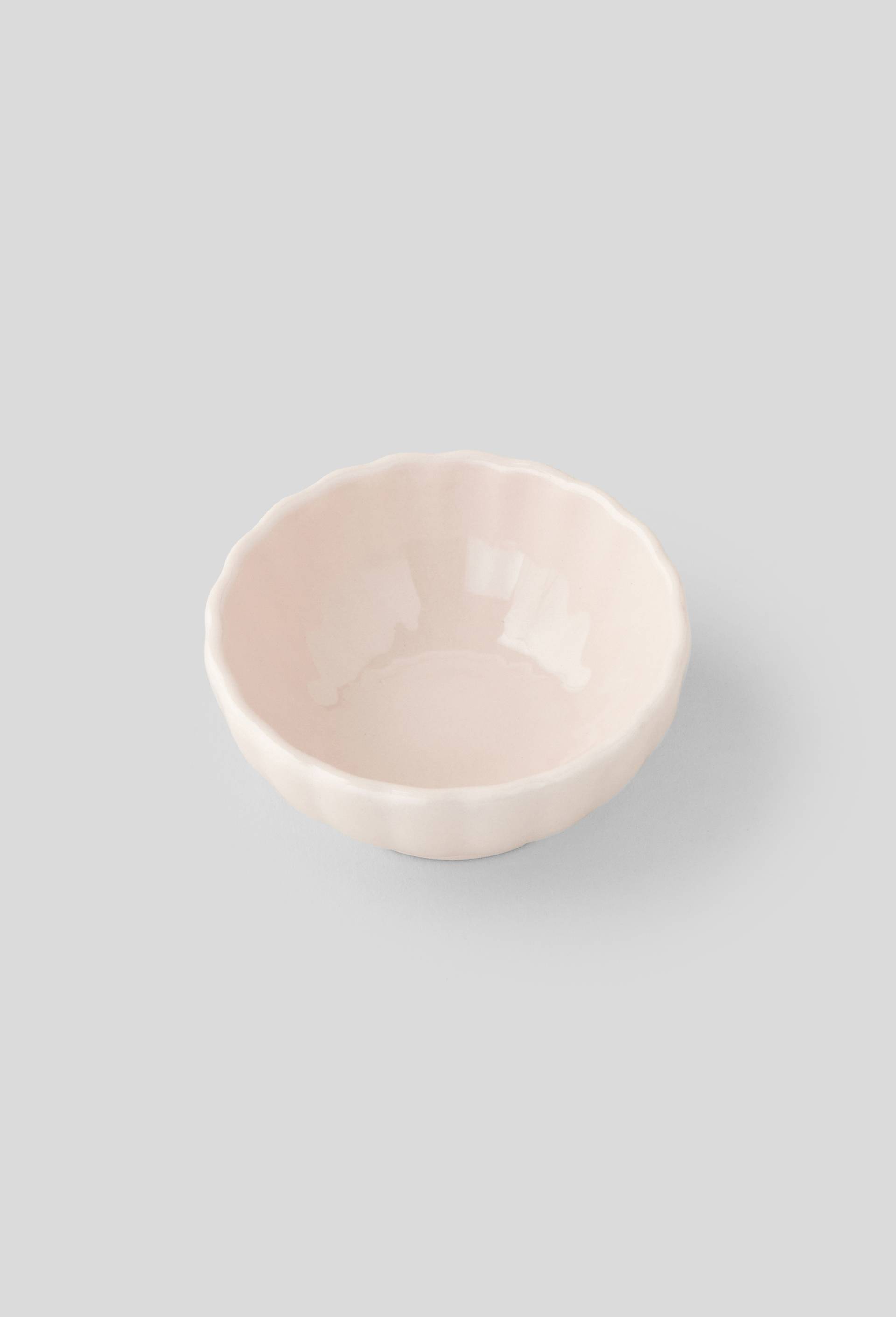 Bol en forme de fleur, 7,5cm, Rose clair, large image number 1