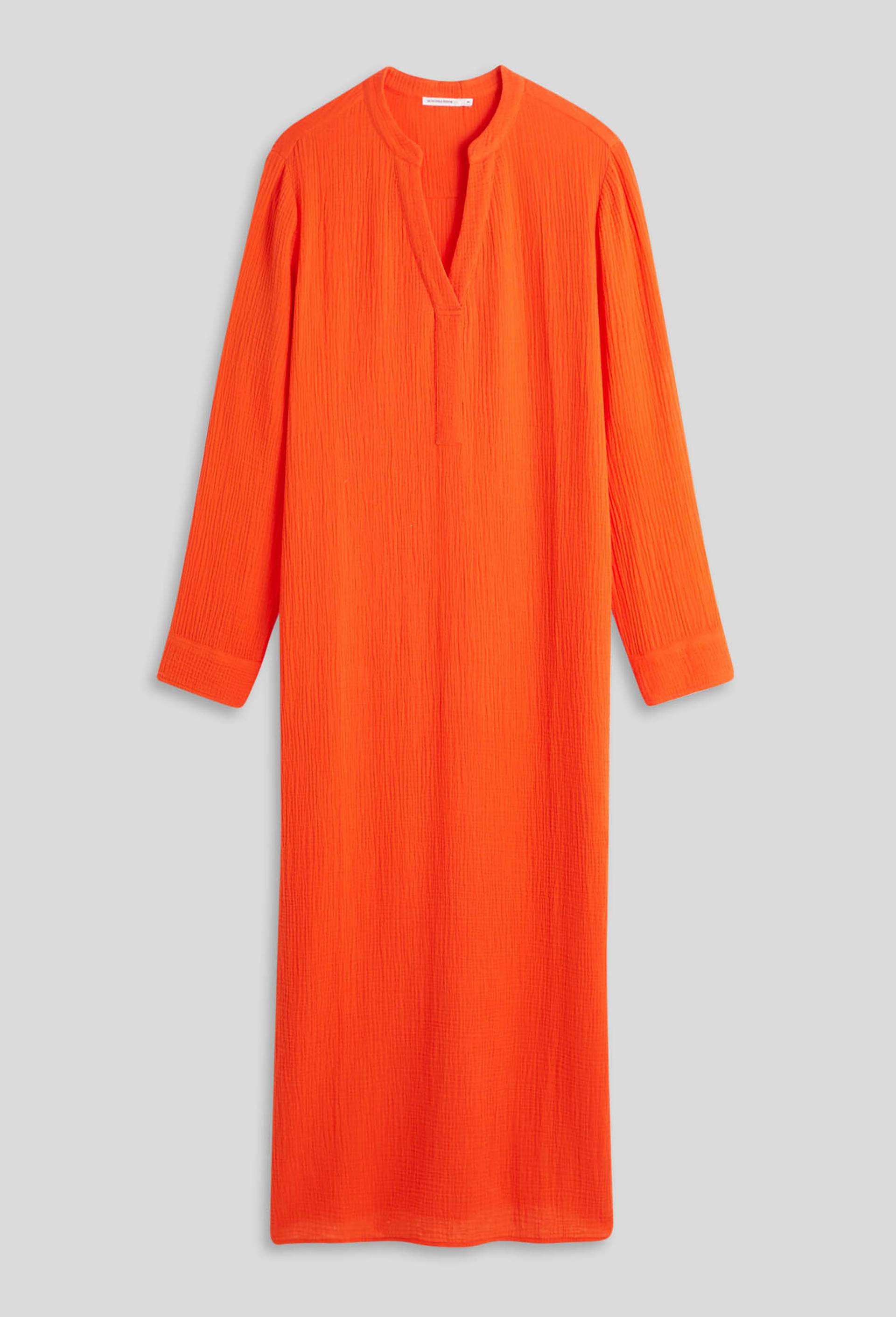 Robe de plage en coton BIO, Orange, large image number 2