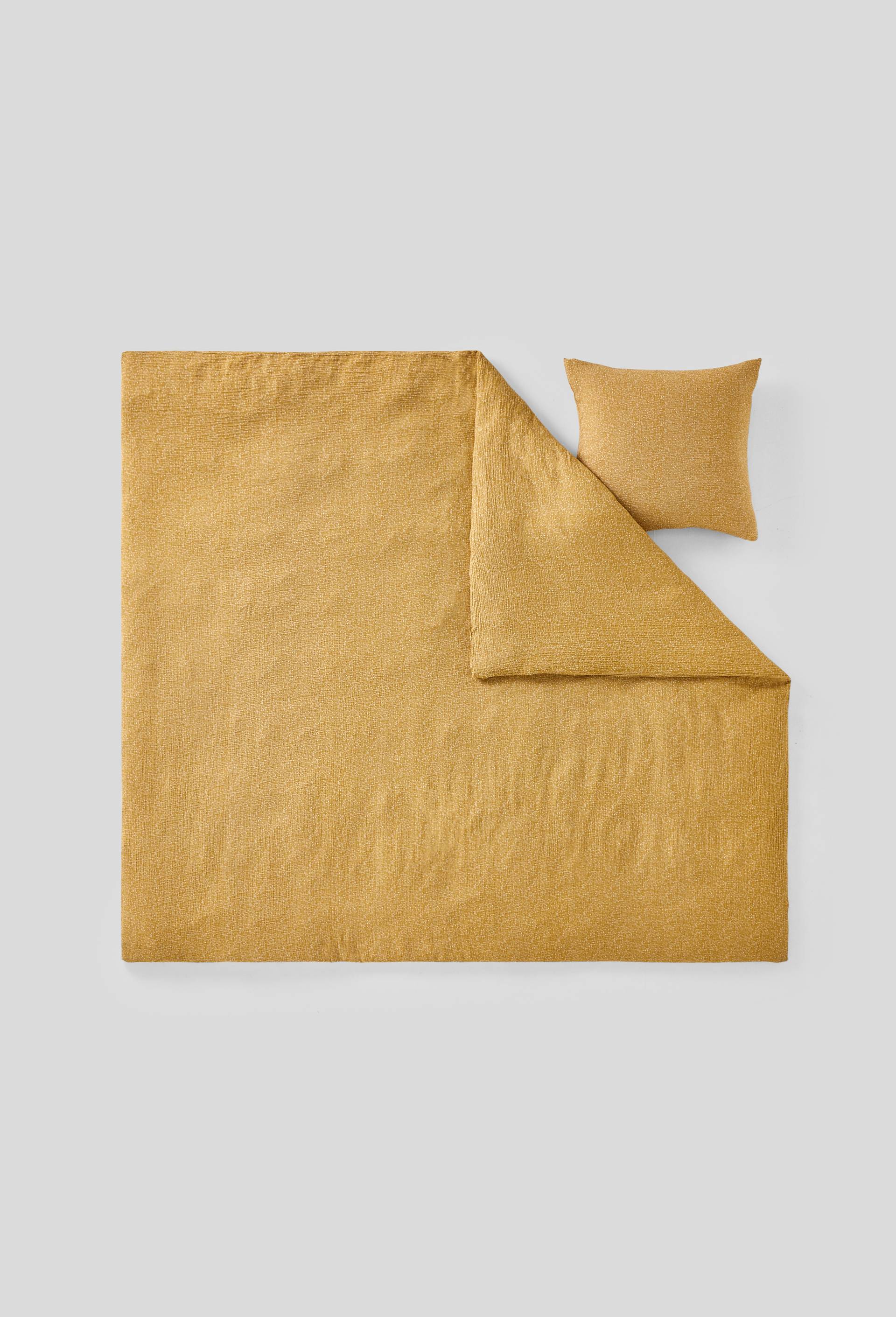 Housse de couette, 240x220cm, gaze de coton, bio, Jaune clair, large image number 1