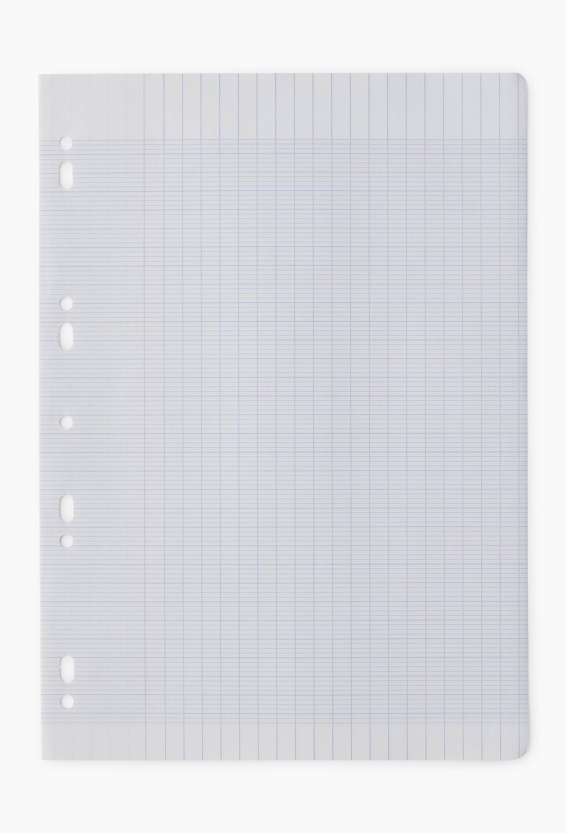 400 Feuillets mobiles perfor&eacute;es, 21 x 29,7, grands carreaux, , large image number 1