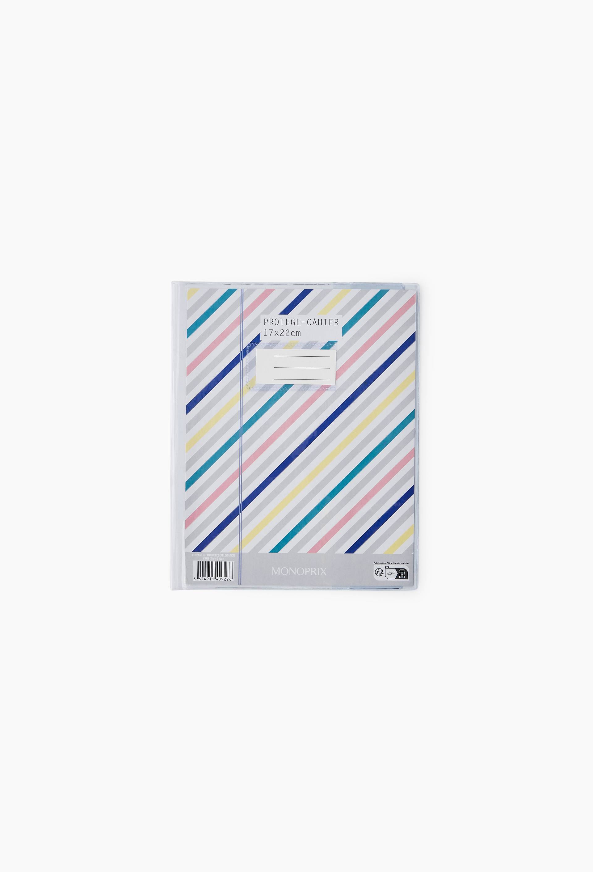 Protege cahier, 17 x 22, transparent, , large image number 0
