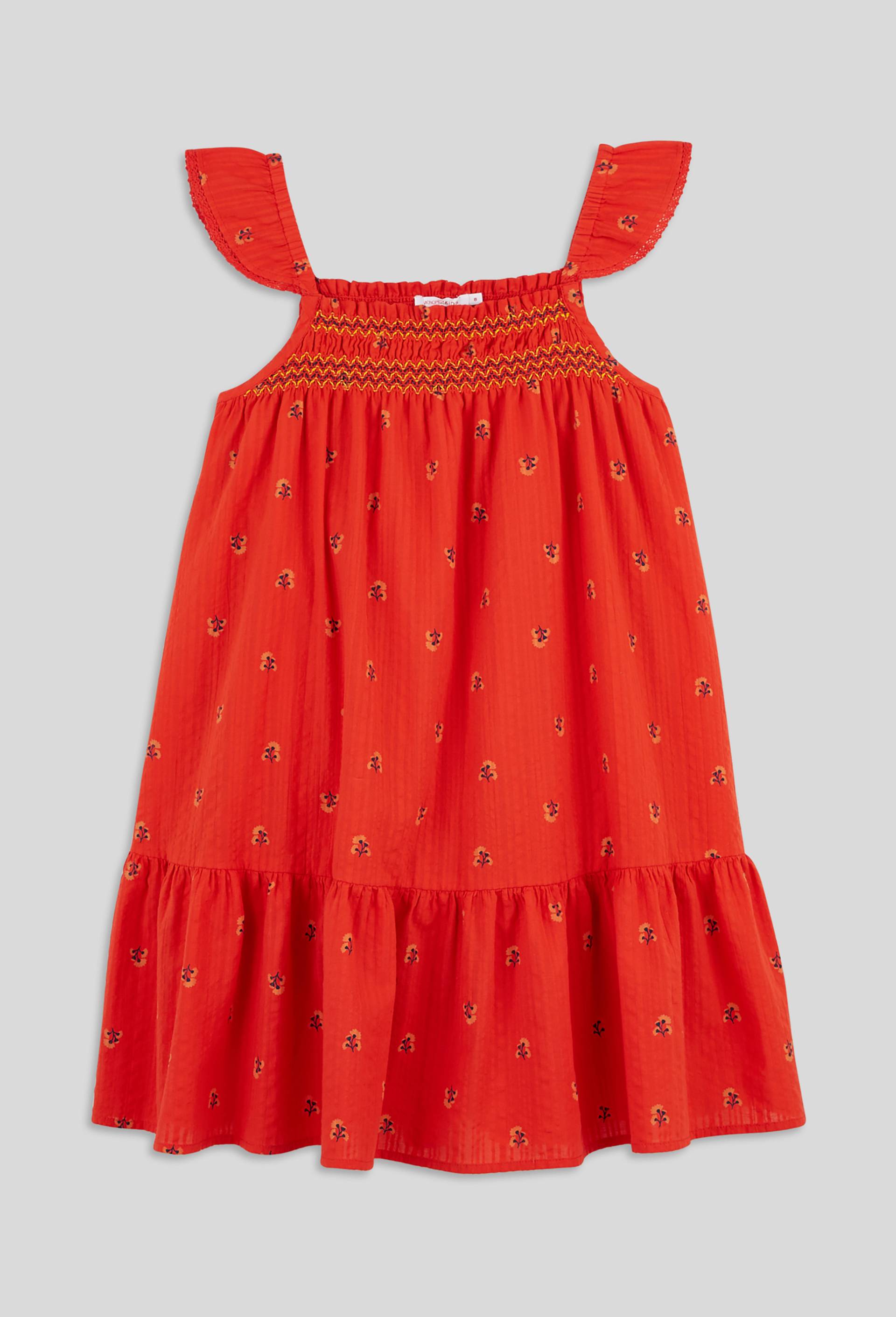 Robe imprimée en Jersey, Oeko-Tex, Orange, large image number 0.0