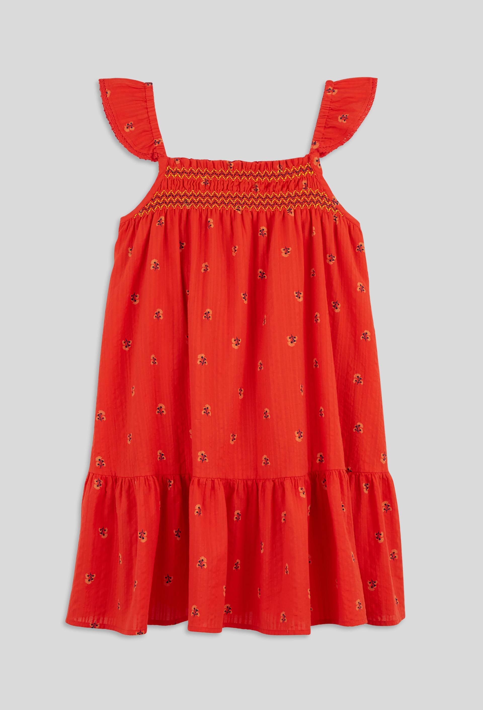 Robe imprimée en Jersey, Oeko-Tex, Orange, large image number 1.0