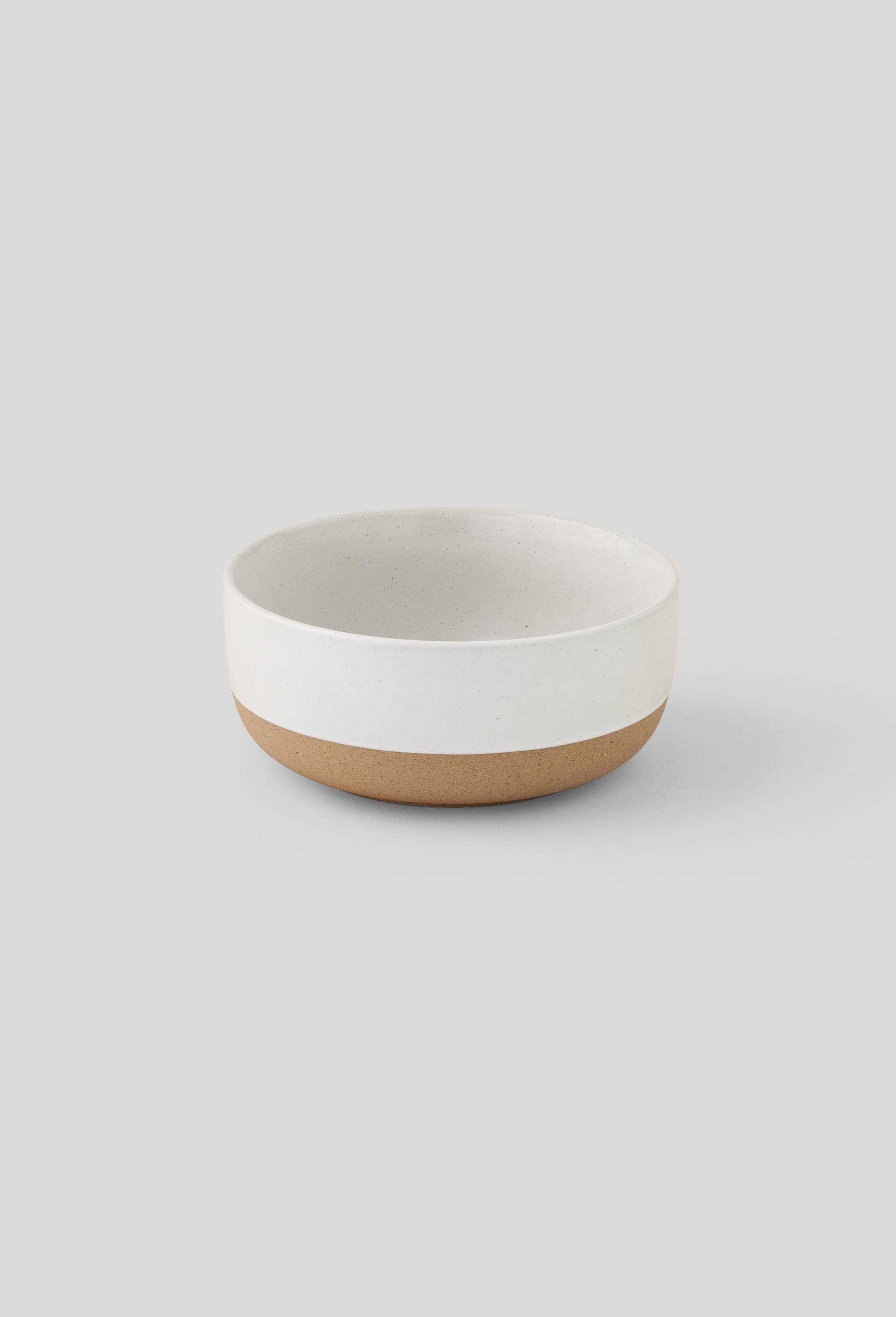 Bol finition biscuit brut, 14cm, Ecru, large image number 0