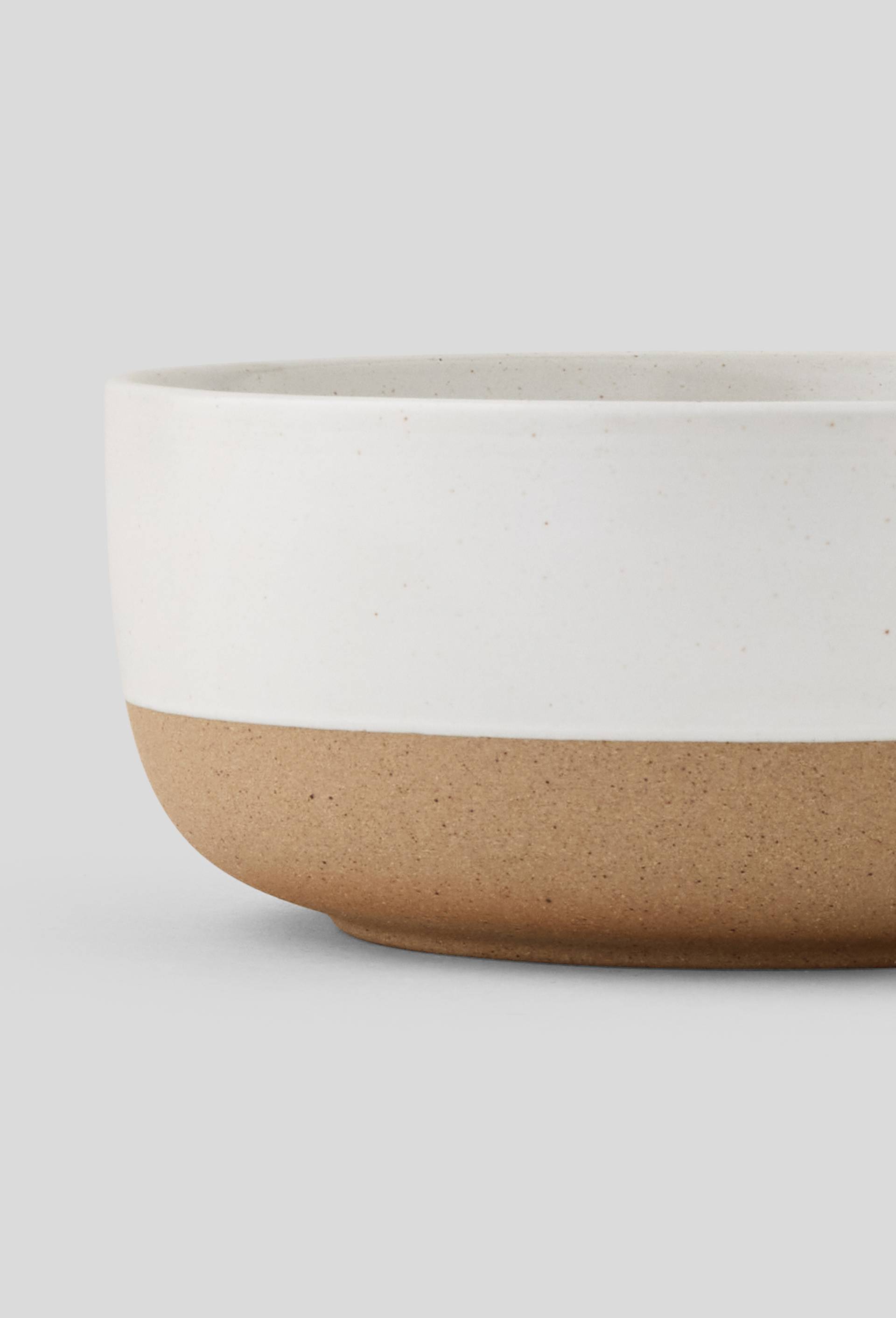 Bol finition biscuit brut, 14cm, Ecru, large image number 1.0