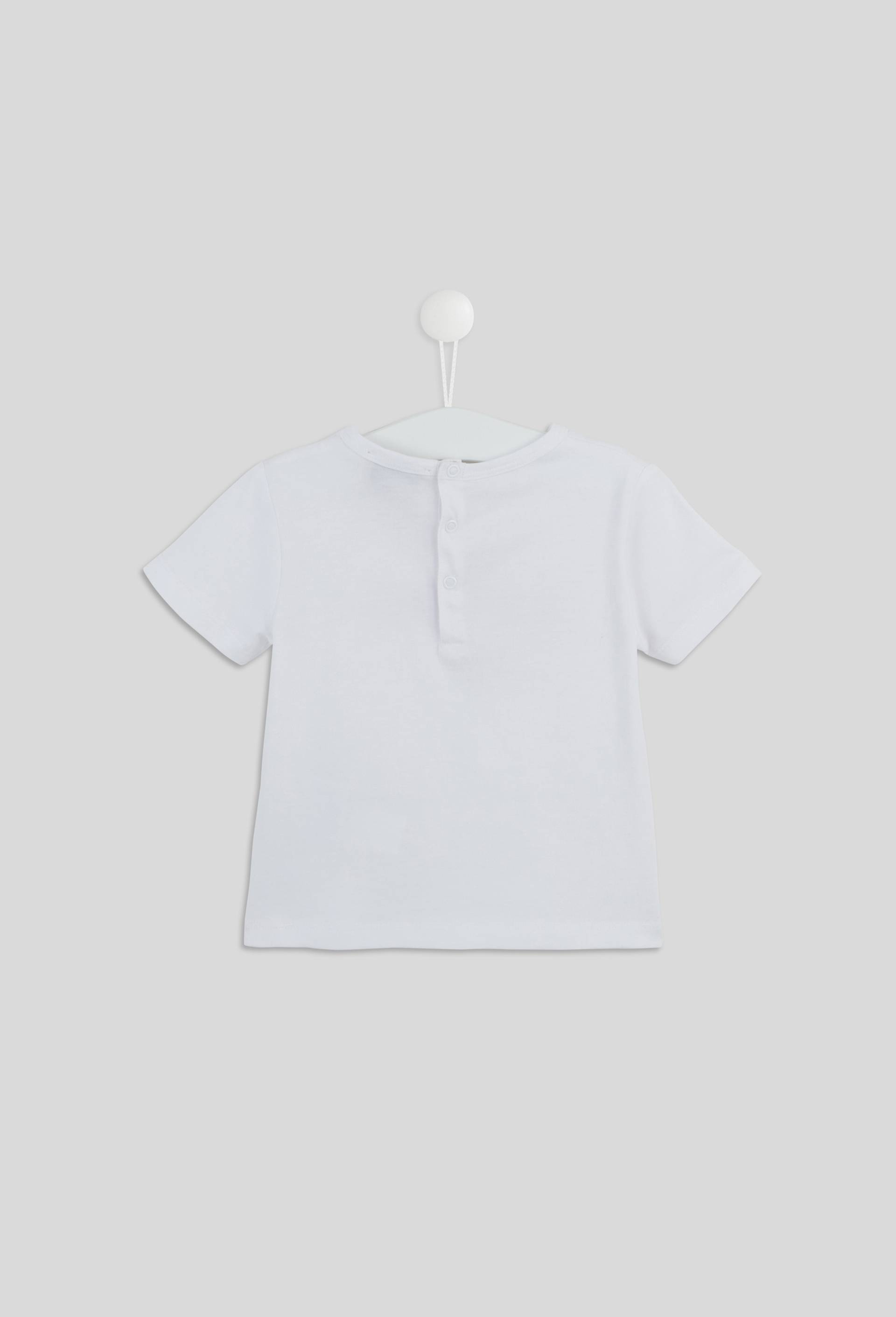 T-shirt lovely Made With Liberty Fabric, Blanc, large image number 1