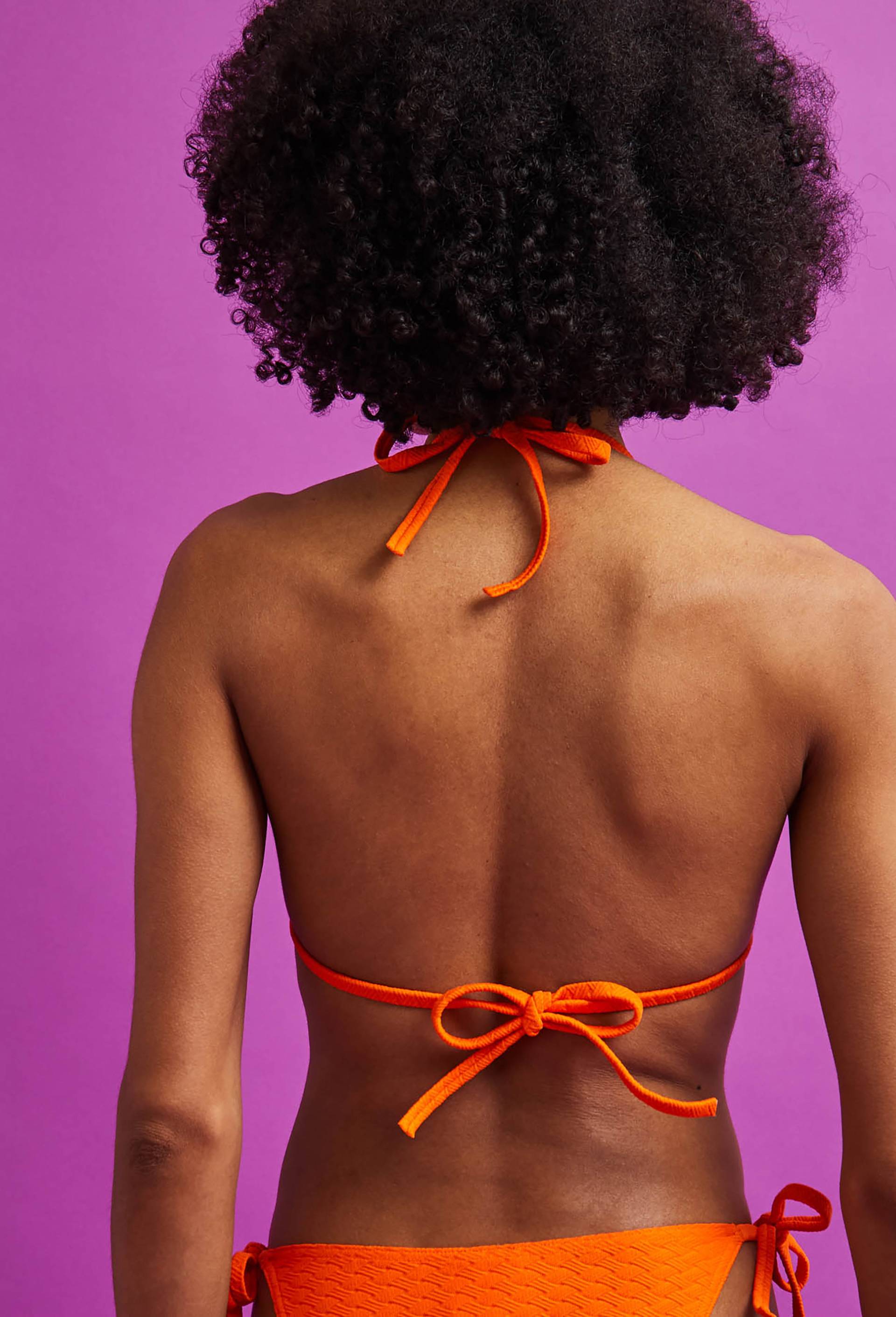 Triangle maillot de bain, Oeko-Tex, Orange, large image number 1