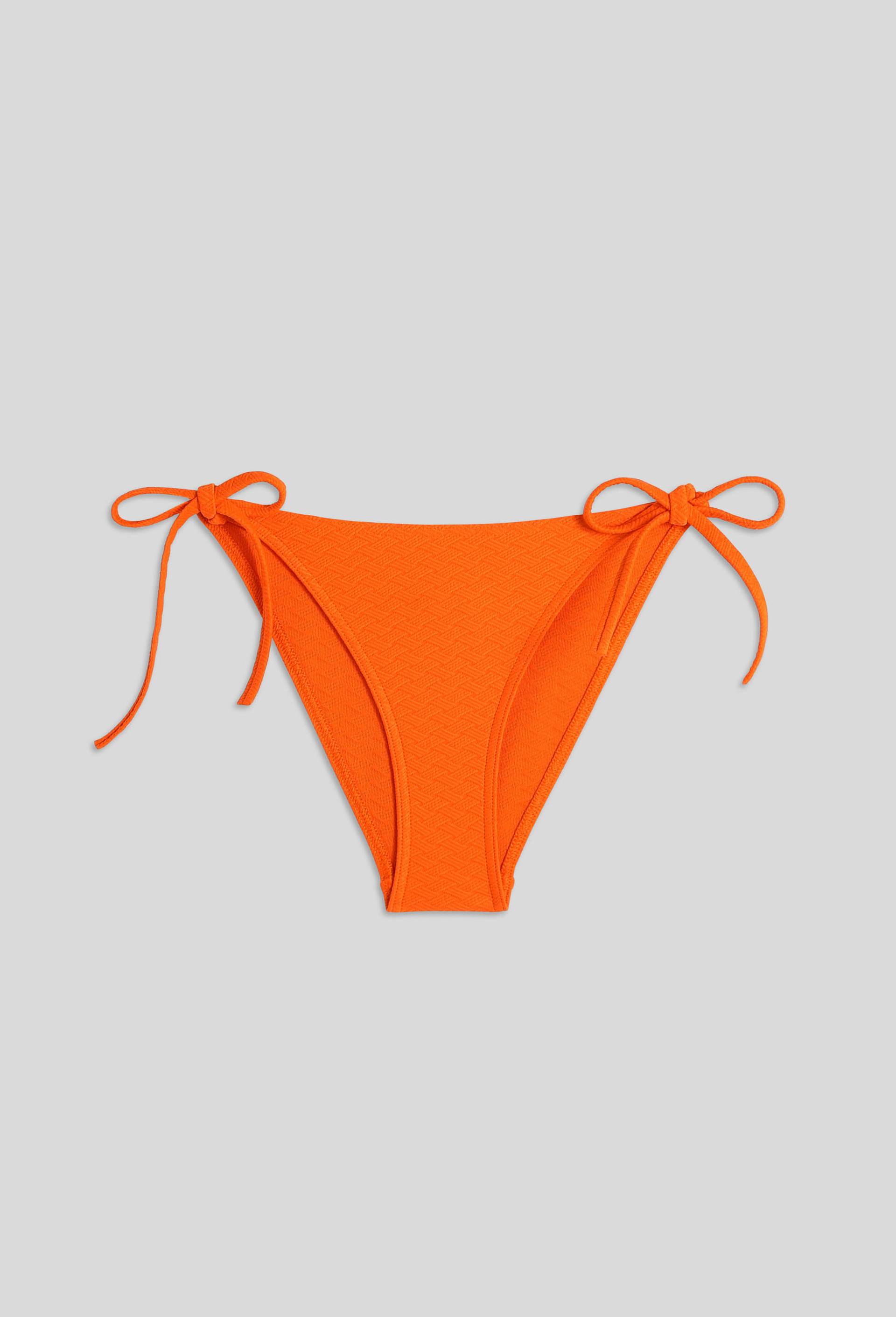 Slip nouette maillot de bain, Oeko-Tex, Orange, large image number 2