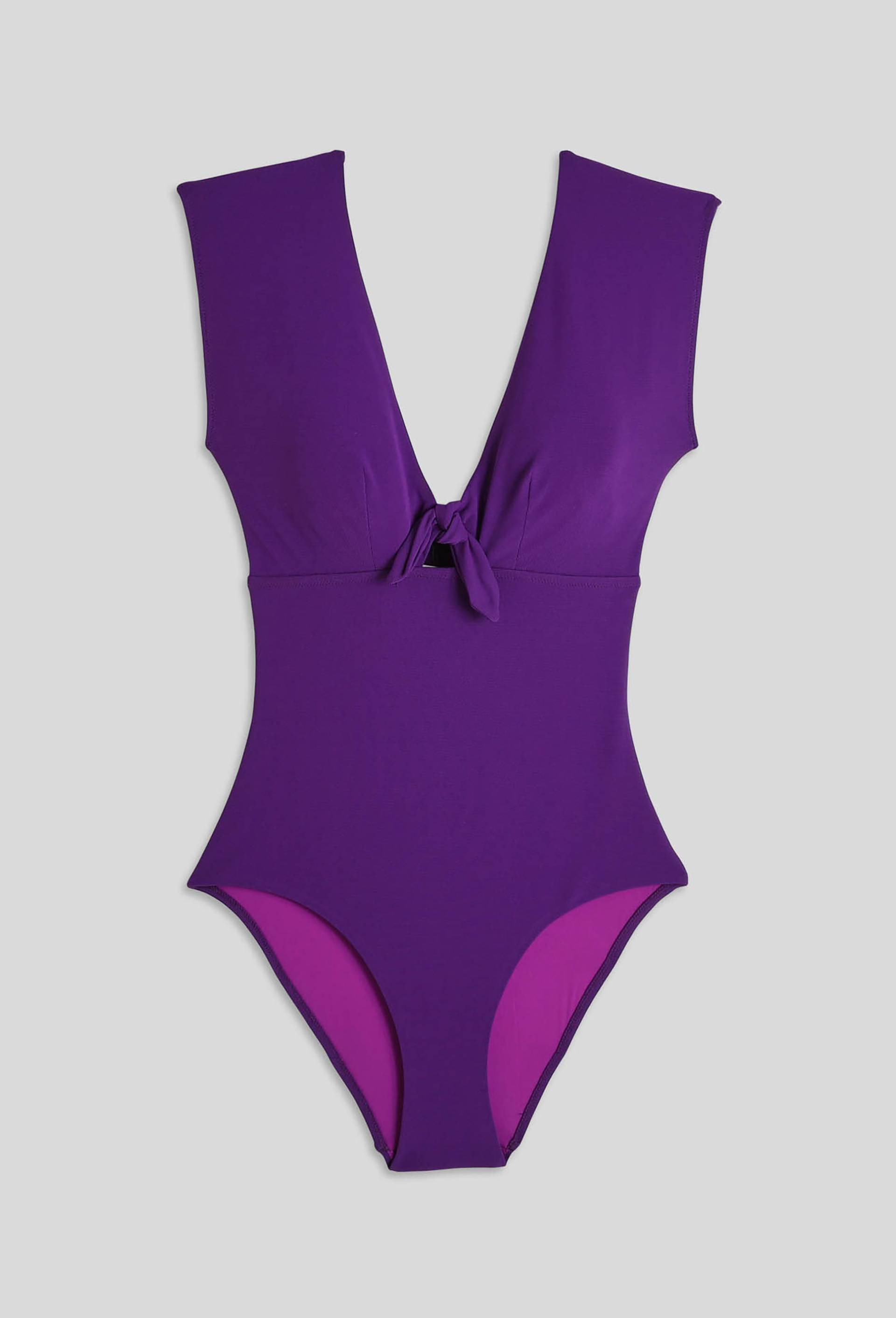 Maillot de bain 1 pièce, Violet, large image number 2.0