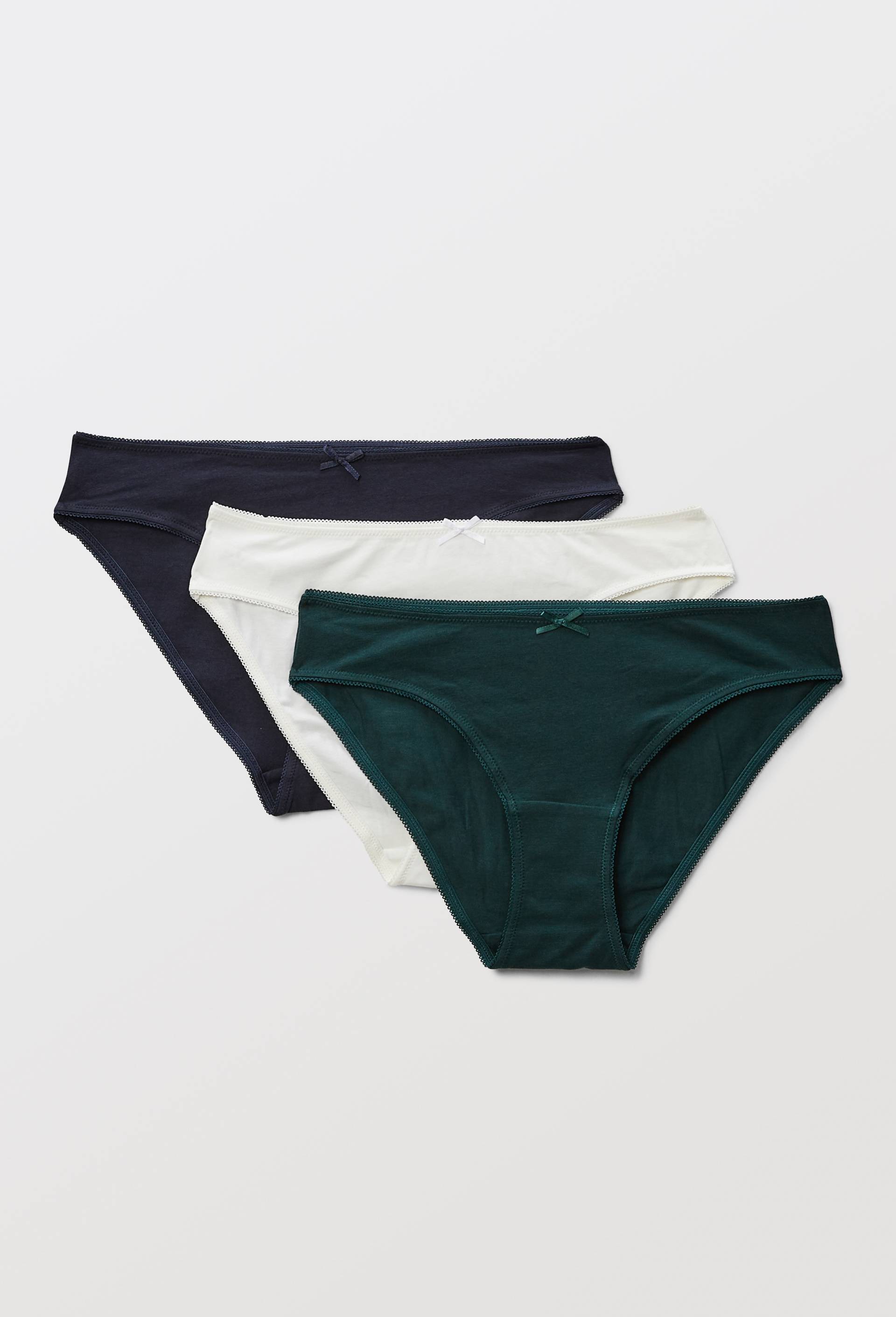Lot de 3 culottes ALIX en coton BIO GOTS - MONOPRIX - Modalova