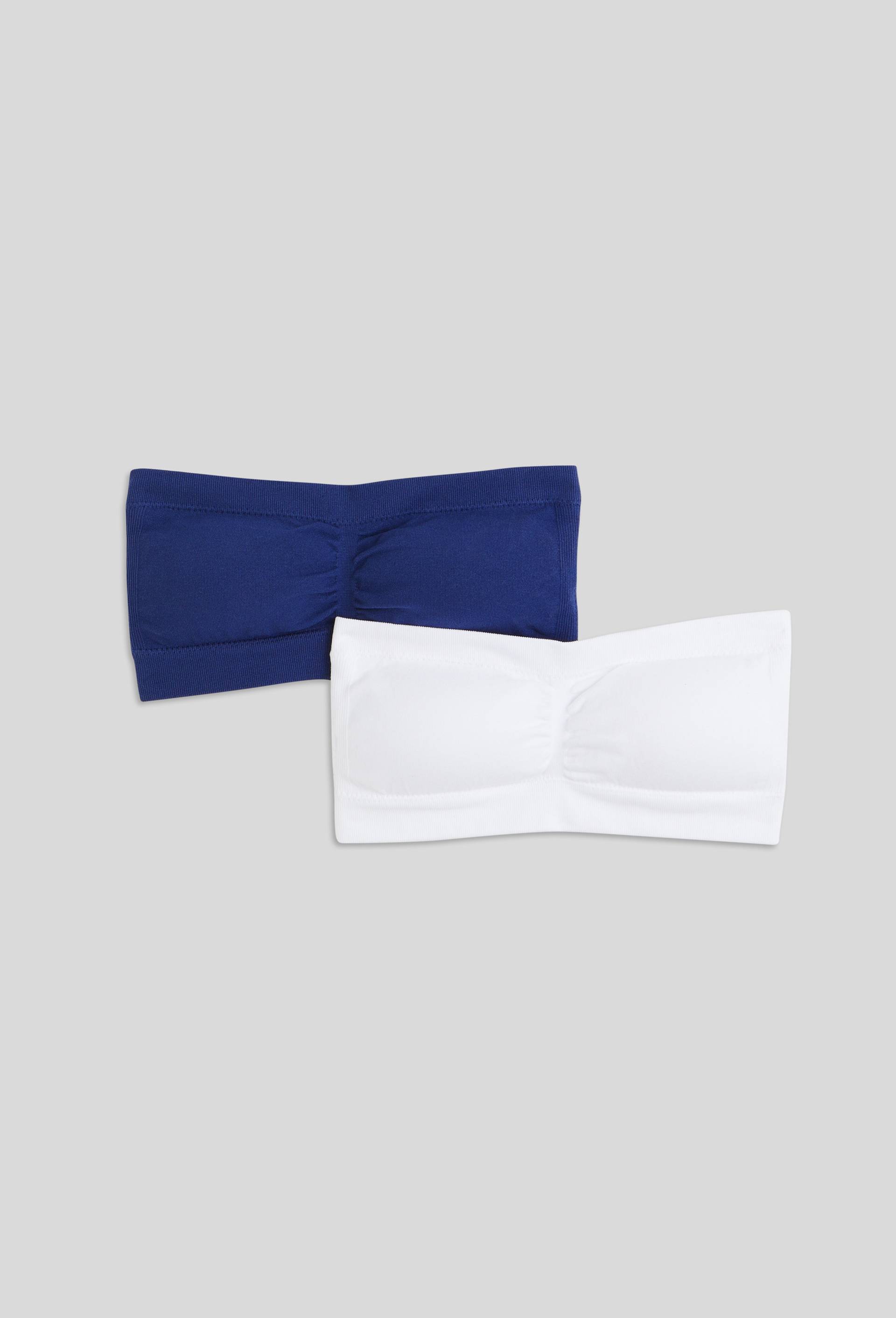 Lot de 2 bandeaux MICHELLE, Oeko-Tex, Blanc, large image number 2